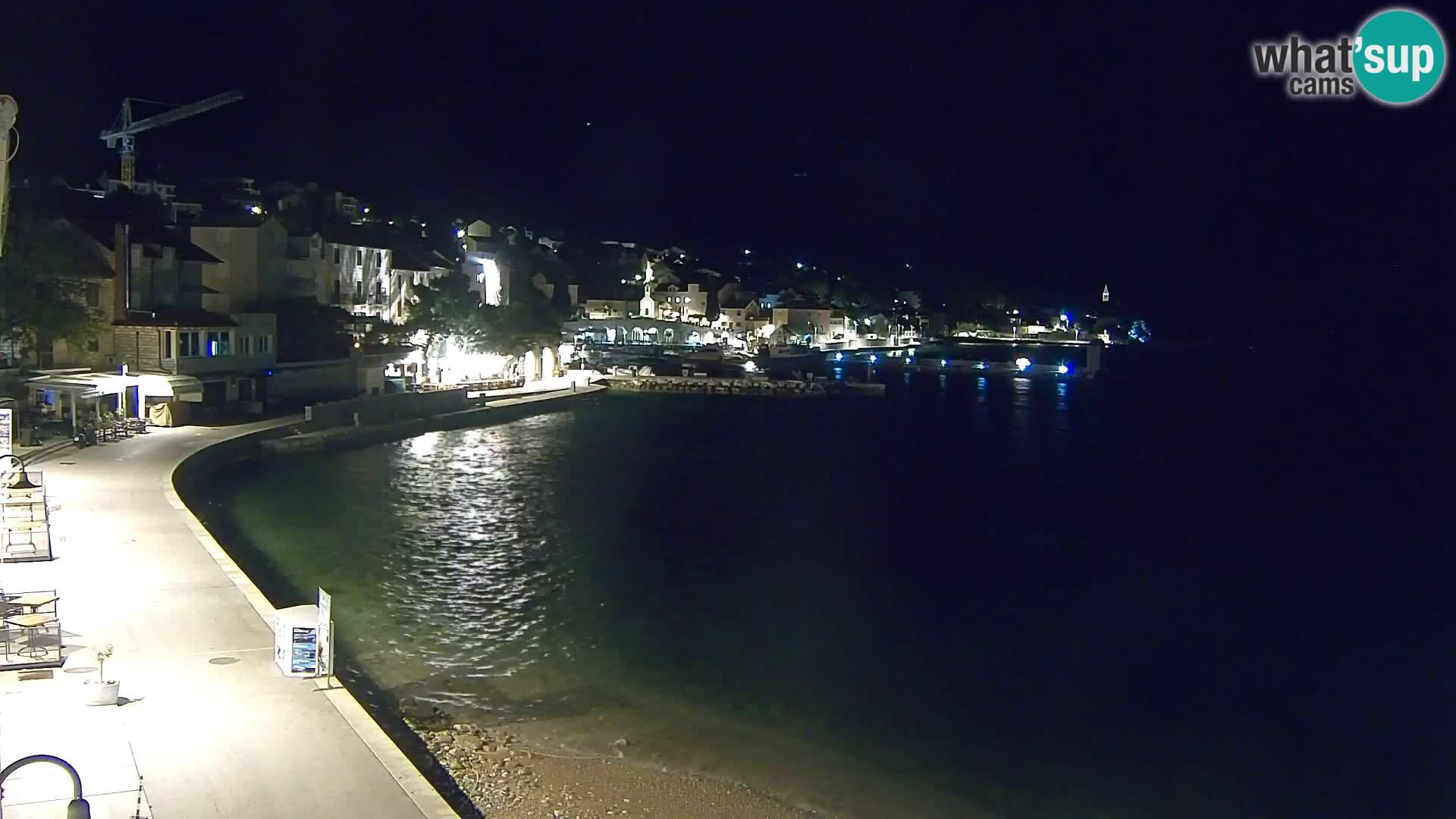 Webcam Bol Centre-Ville & Marina – Vue en direct depuis Bol, île de Brač