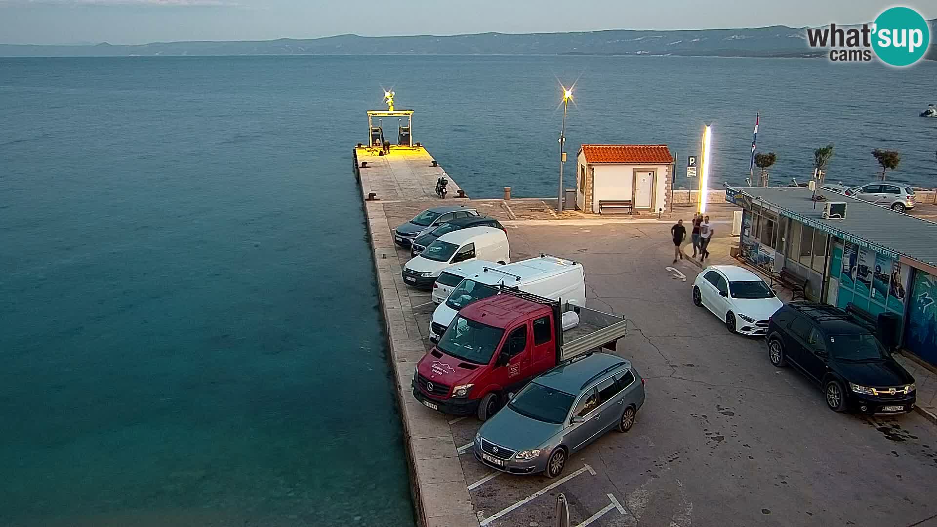 Webcam Bol Centre-Ville & Marina – Vue en direct depuis Bol, île de Brač