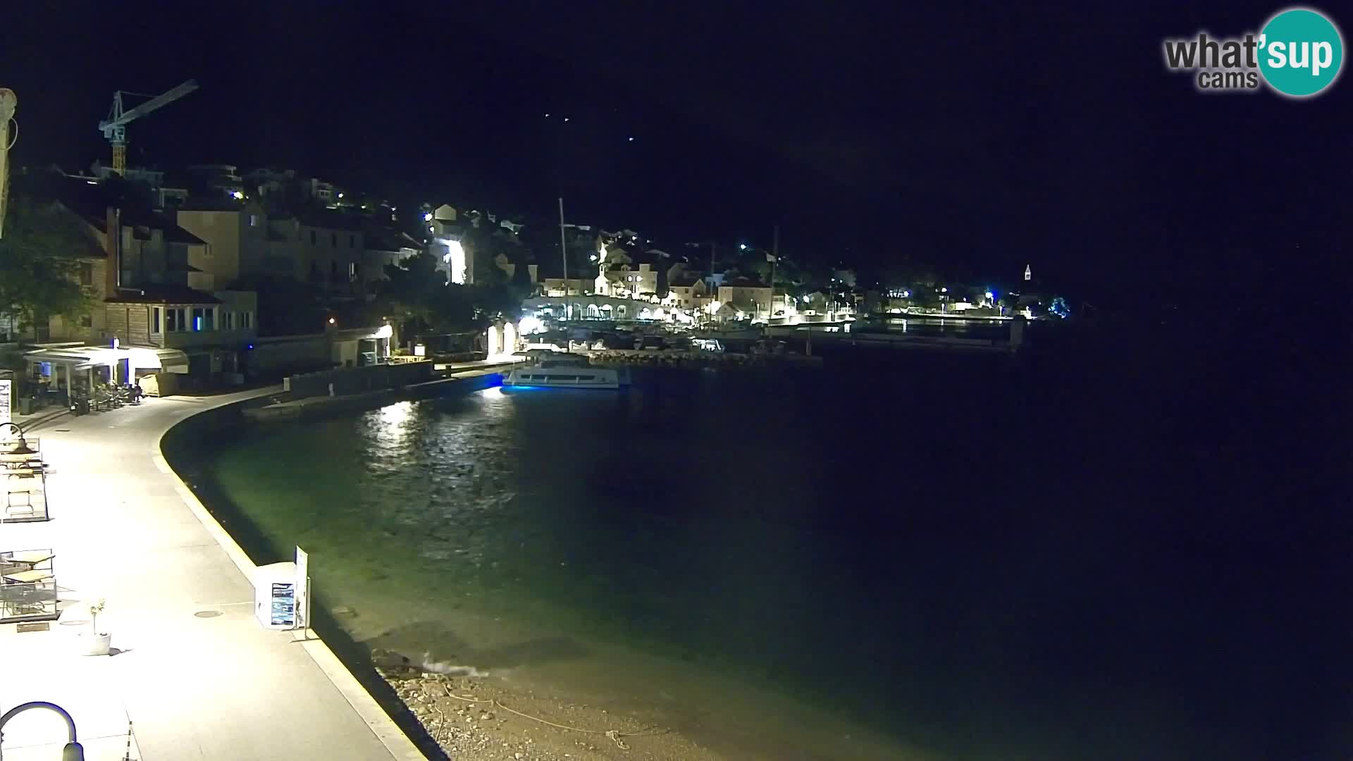 Webcam Bol Hafen & Ortszentrum – Liveblick aus Bol auf der Insel Brač
