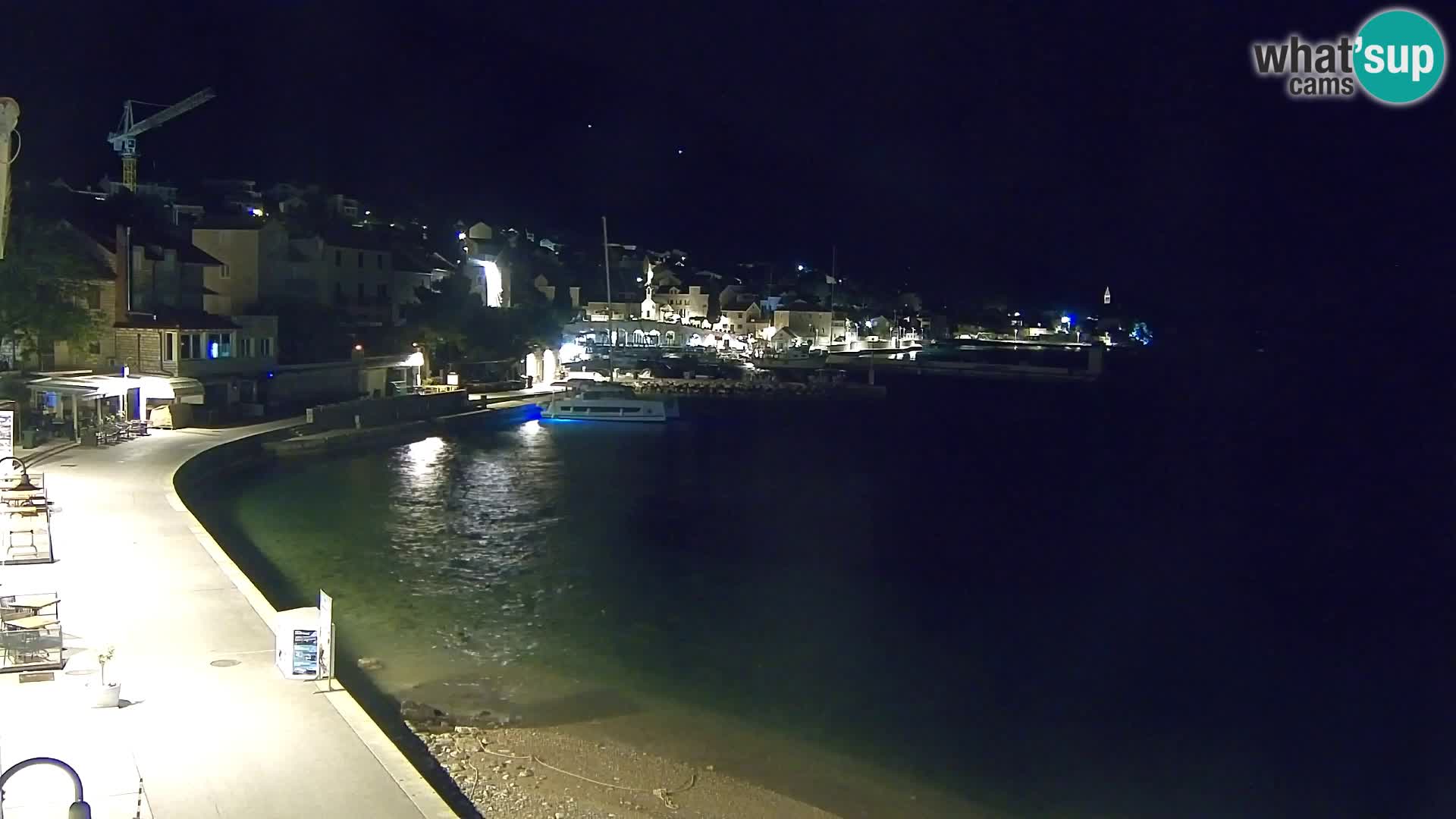 Webcam Bol Hafen & Ortszentrum – Liveblick aus Bol auf der Insel Brač