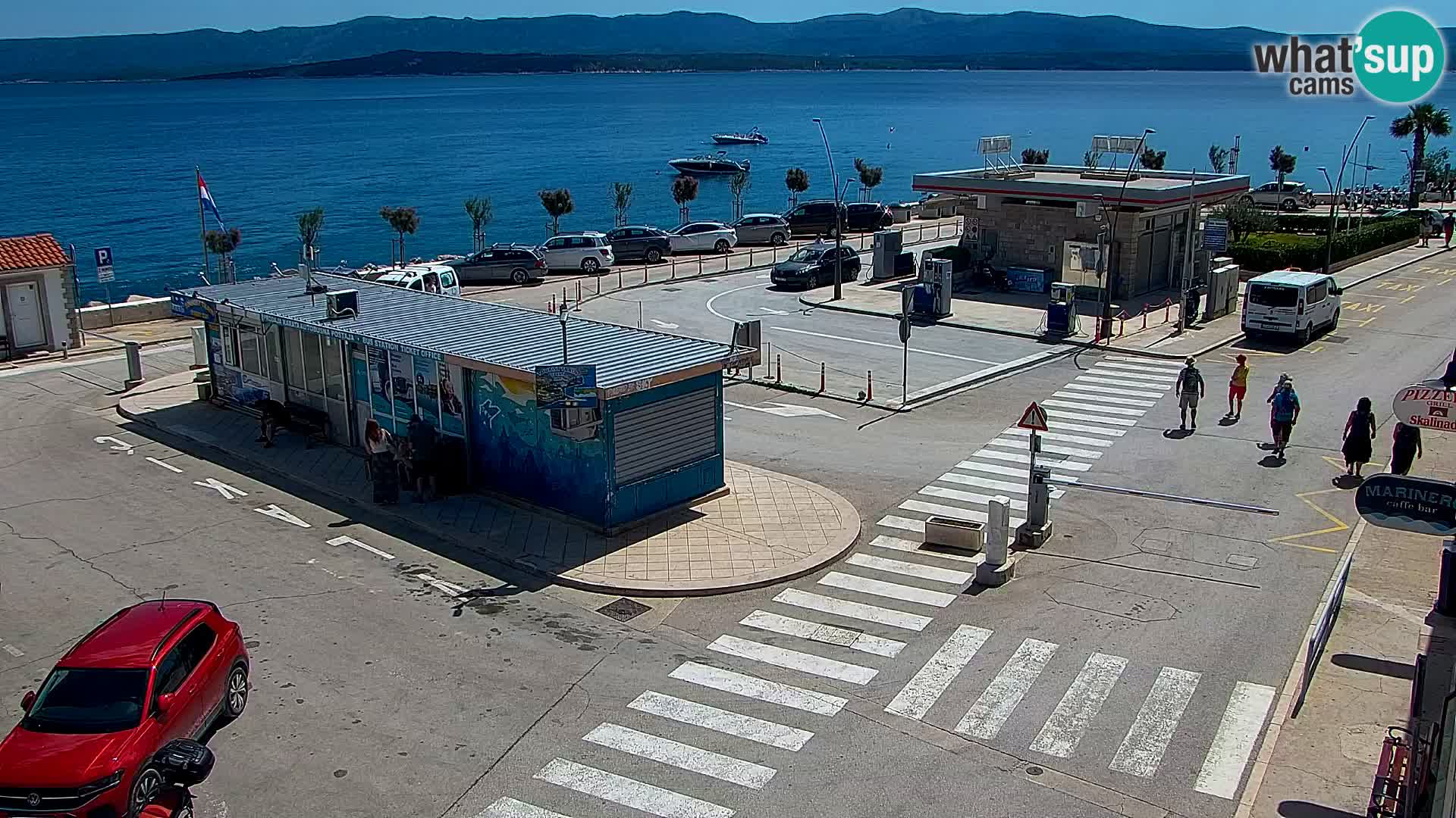 Webcam Bol Hafen & Ortszentrum – Liveblick aus Bol auf der Insel Brač