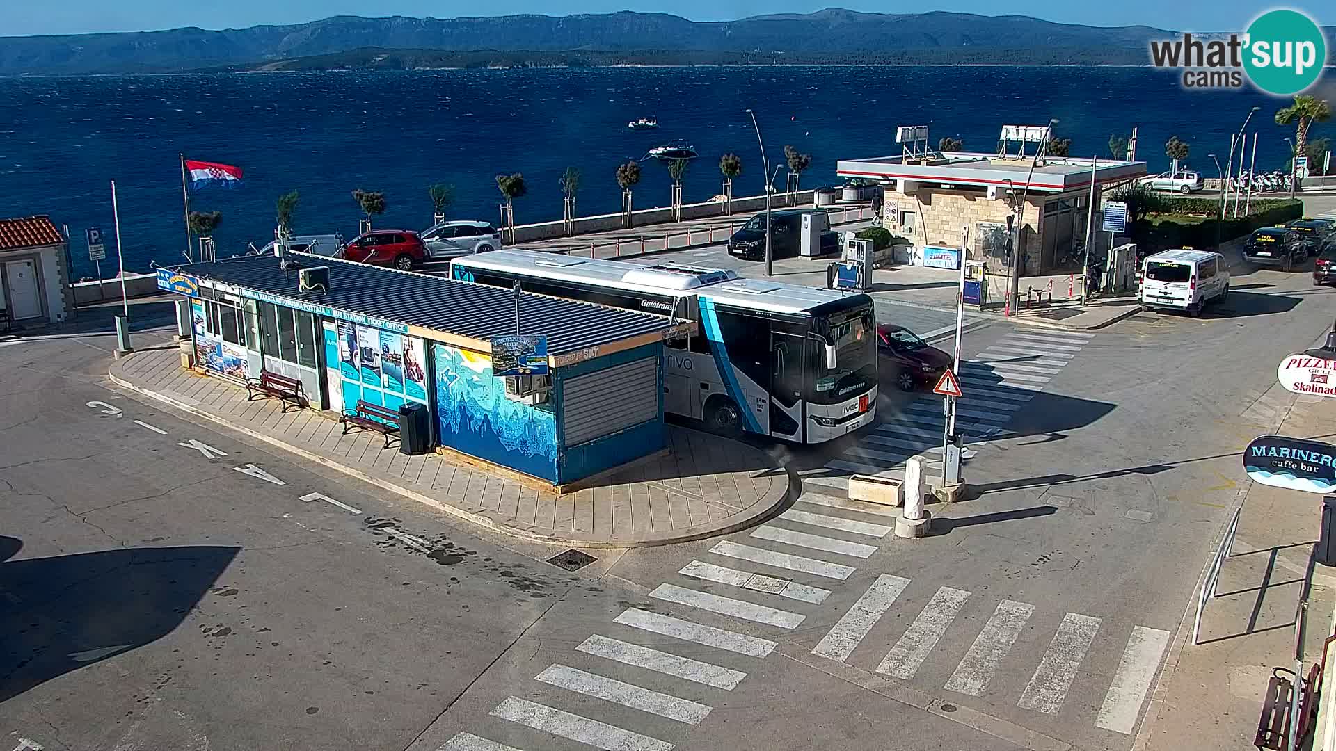 Webcam Bol Town Center & Marina – Live View from Bol, Brač