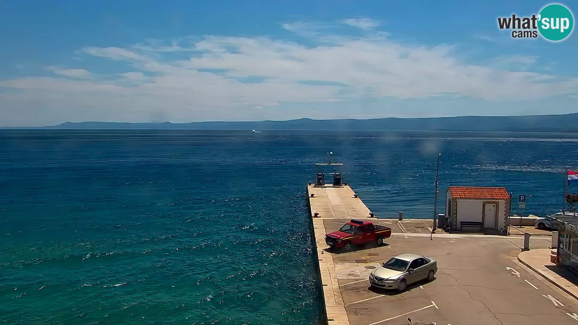 Webcam Bol Hafen & Ortszentrum – Liveblick aus Bol auf der Insel Brač