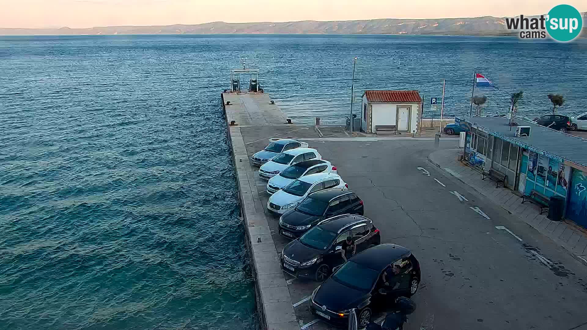 Webcam Bol Centre-Ville & Marina – Vue en direct depuis Bol, île de Brač