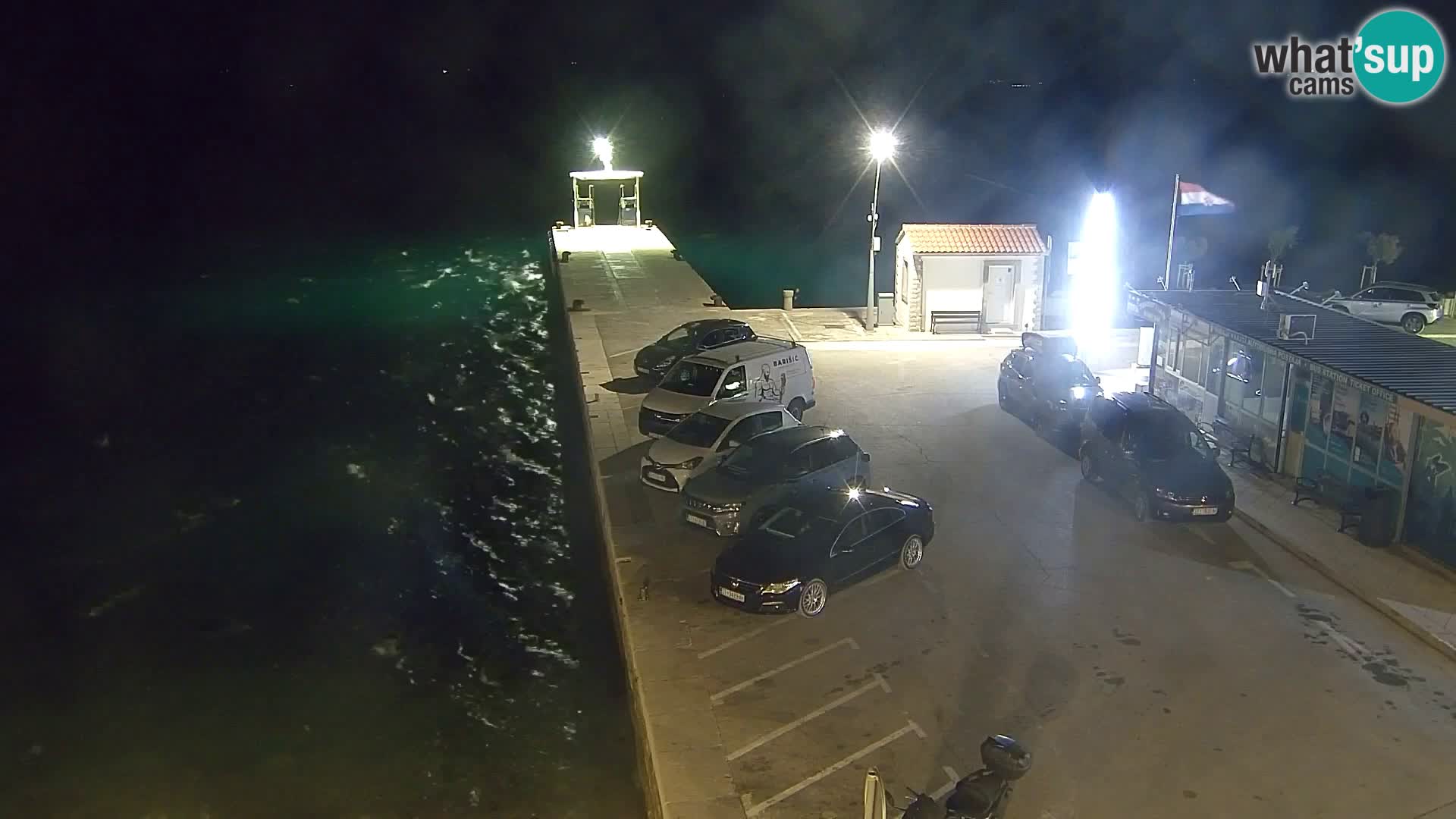 Webcam Bol centre-ville & marina – Vue en direct depuis Bol, île de Brač