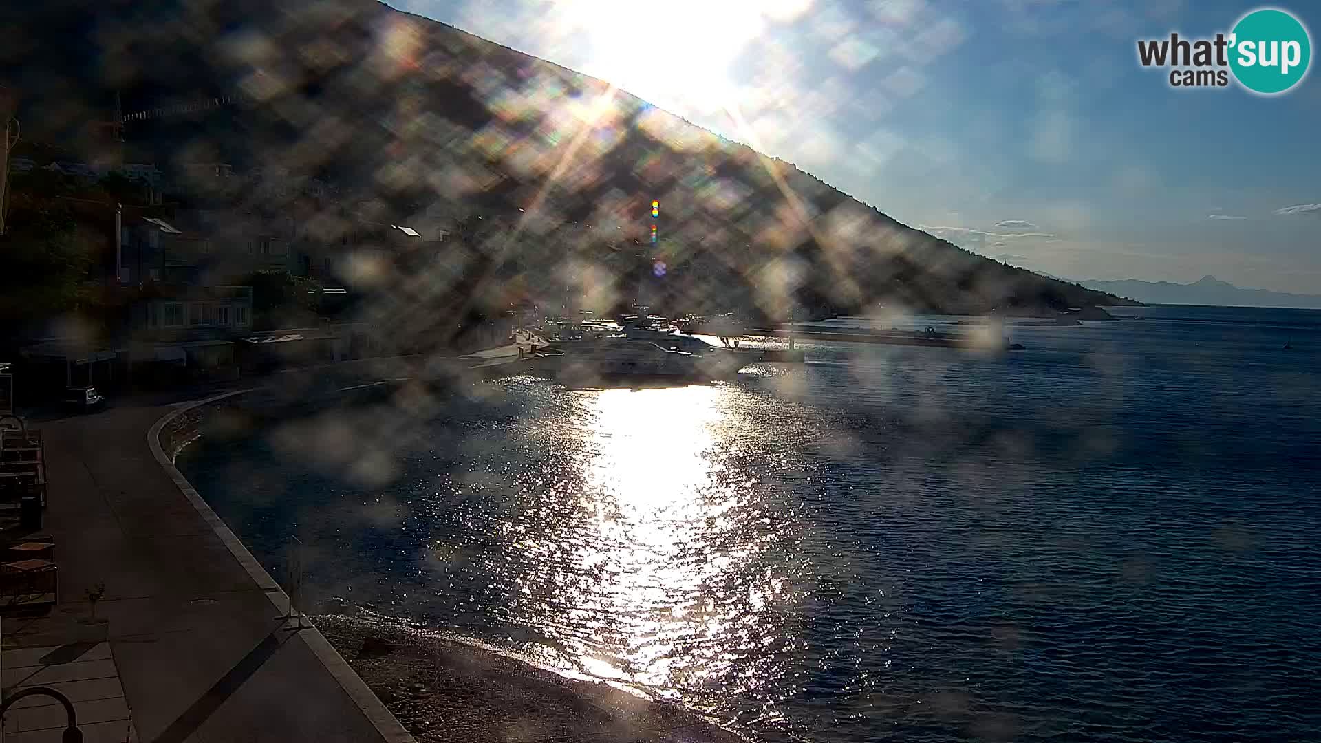 Webcam Bol Centre-Ville & Marina – Vue en direct depuis Bol, île de Brač
