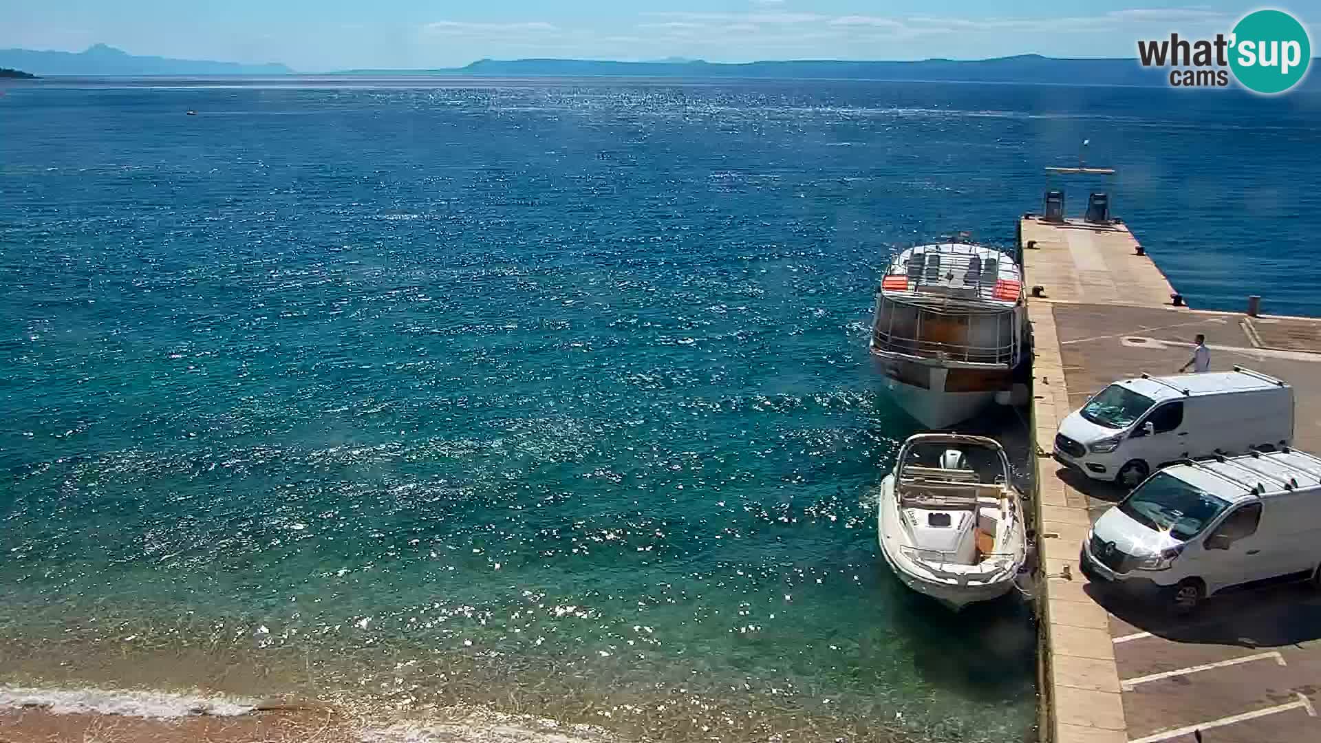 Webcam Bol Centre-Ville & Marina – Vue en direct depuis Bol, île de Brač