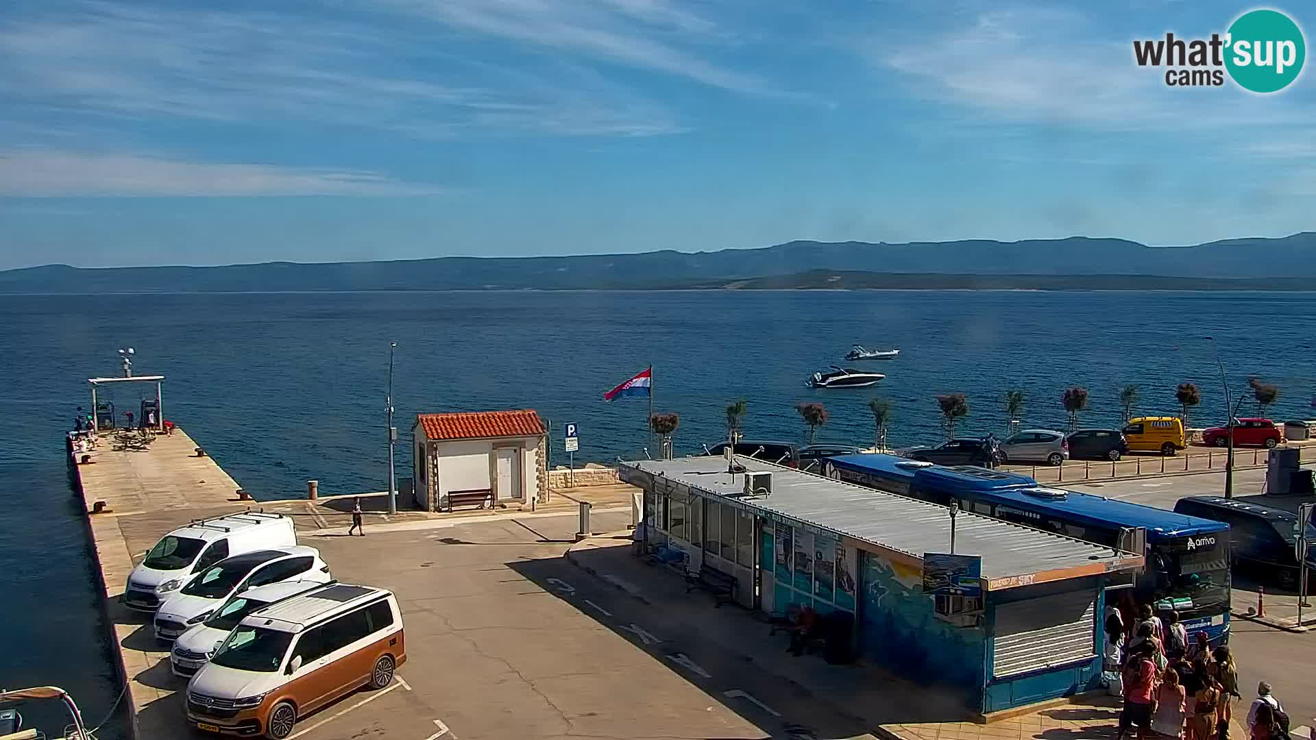 Webcam Bol Town Center & Marina – Live View from Bol, Brač