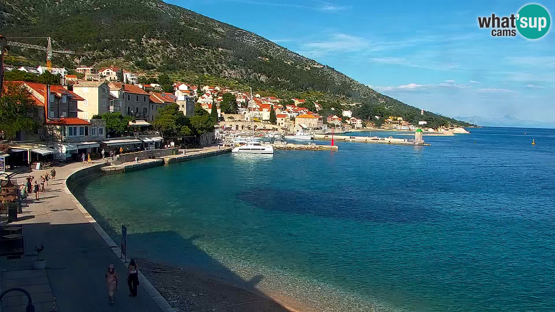 Webcam Bol Town Center & Marina – Live View from Bol, Brač