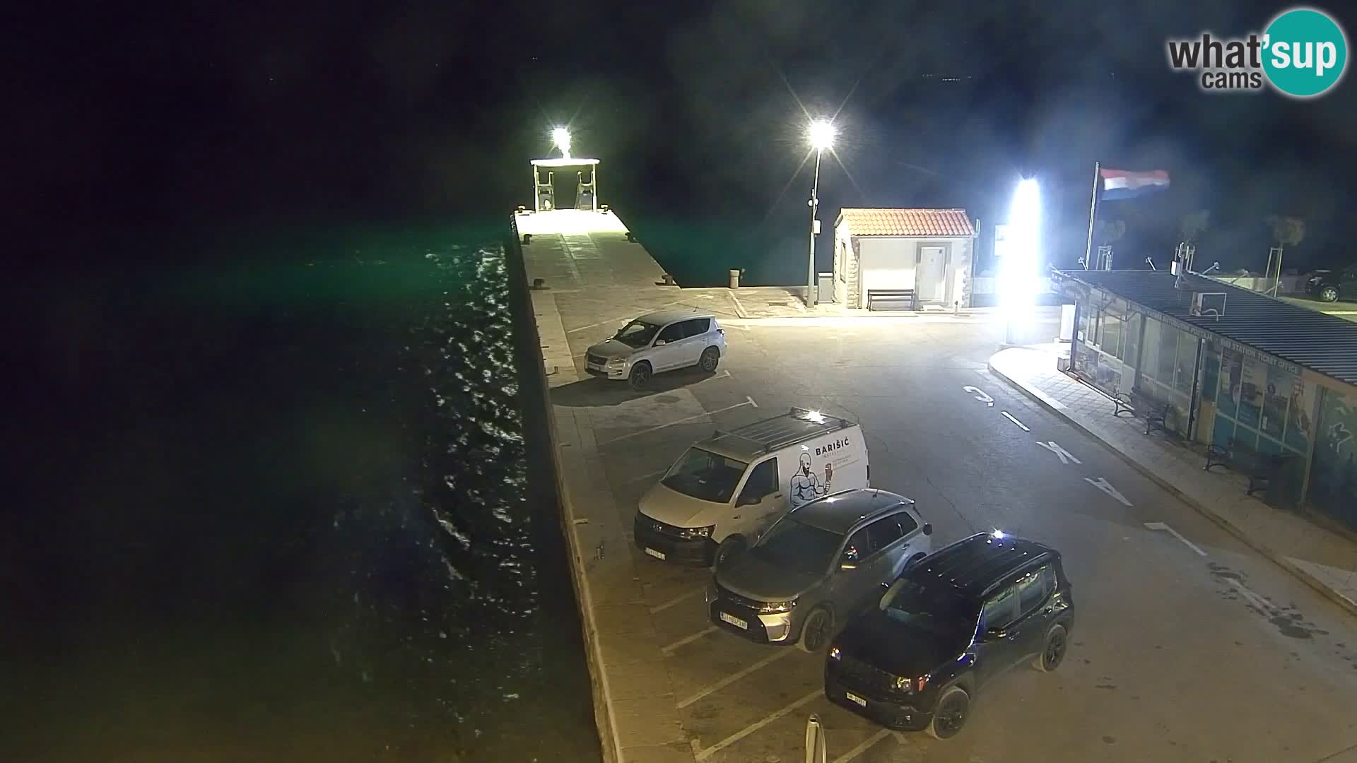 Web kamera Bol – Centar mjesta i marina | Pogled uživo