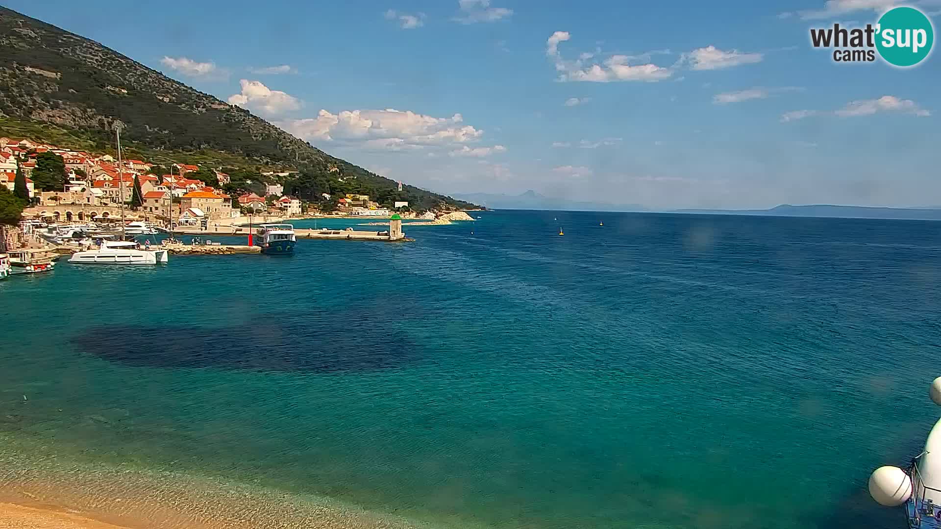 Webcam Bol Town Center & Marina – Live View from Bol, Brač