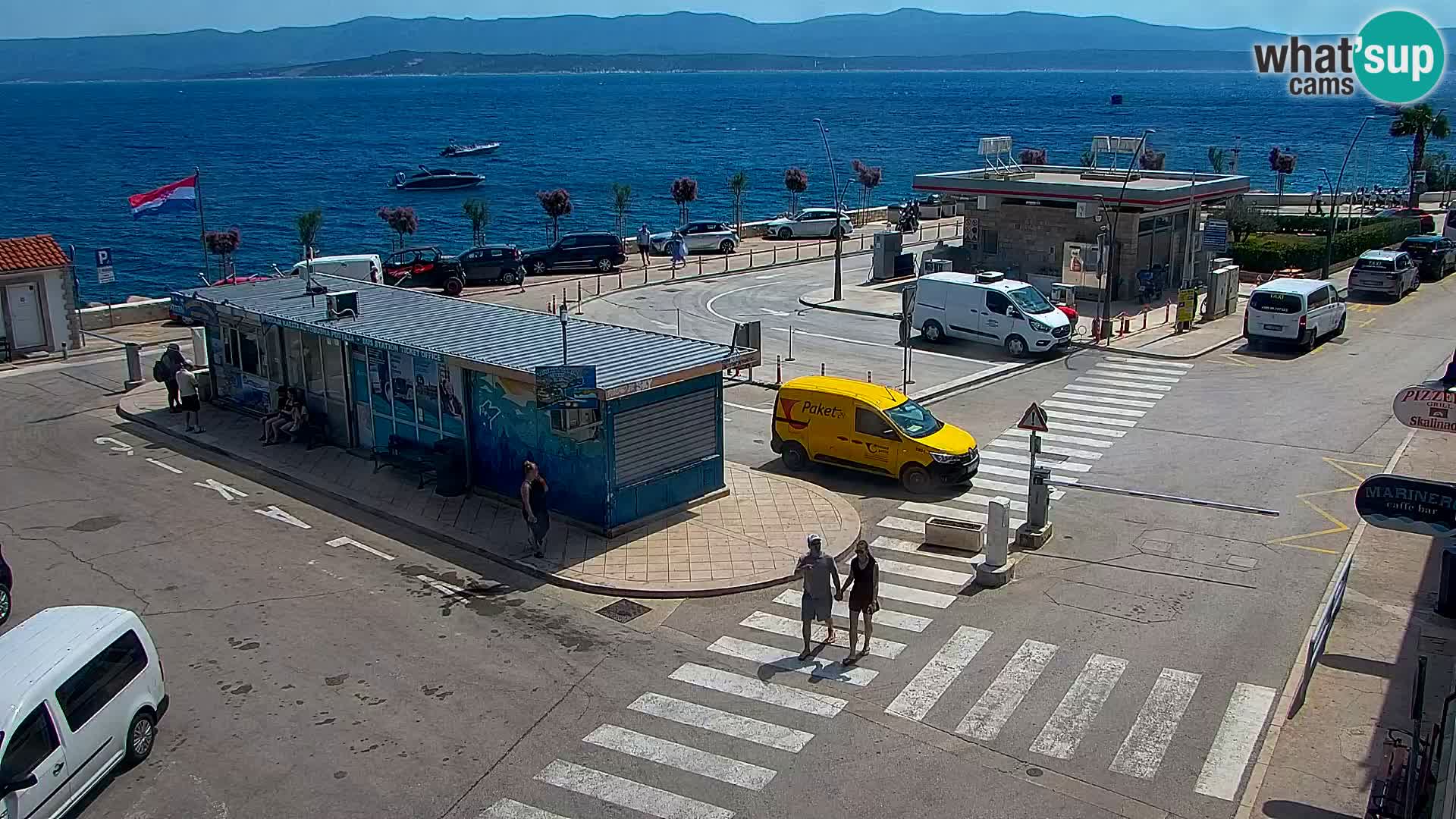 Webcam Bol Town Center & Marina – Live View from Bol, Brač