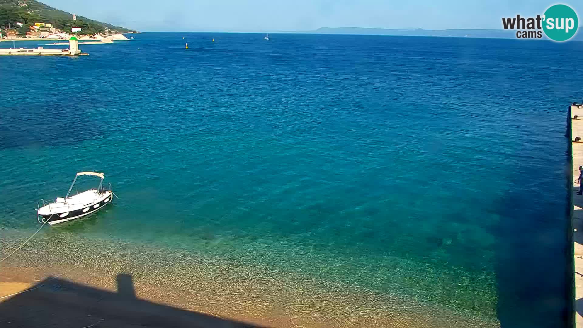 Webcam Bol Hafen & Ortszentrum – Liveblick aus Bol auf der Insel Brač