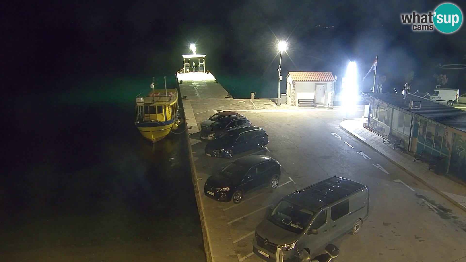 Webcam Bol Hafen & Ortszentrum – Liveblick aus Bol auf der Insel Brač