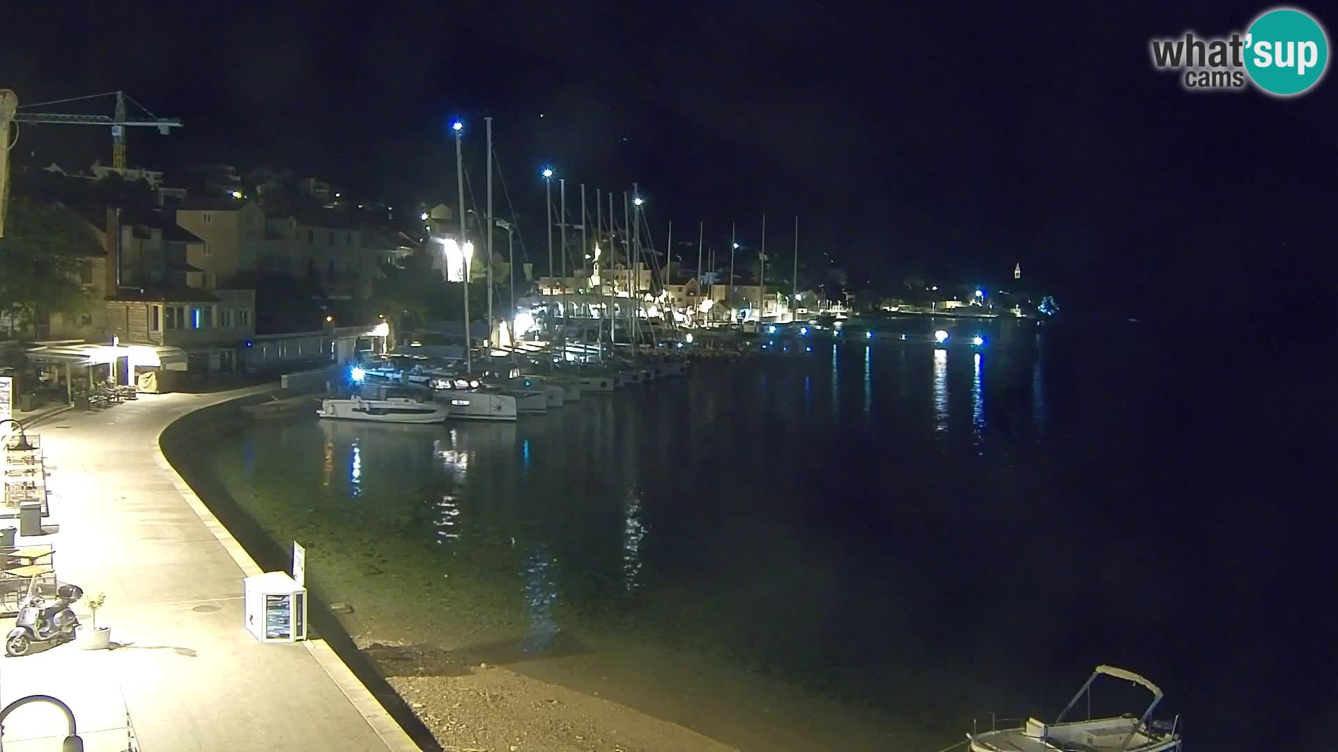 Webcam Bol Town Center & Marina – Live View from Bol, Brač