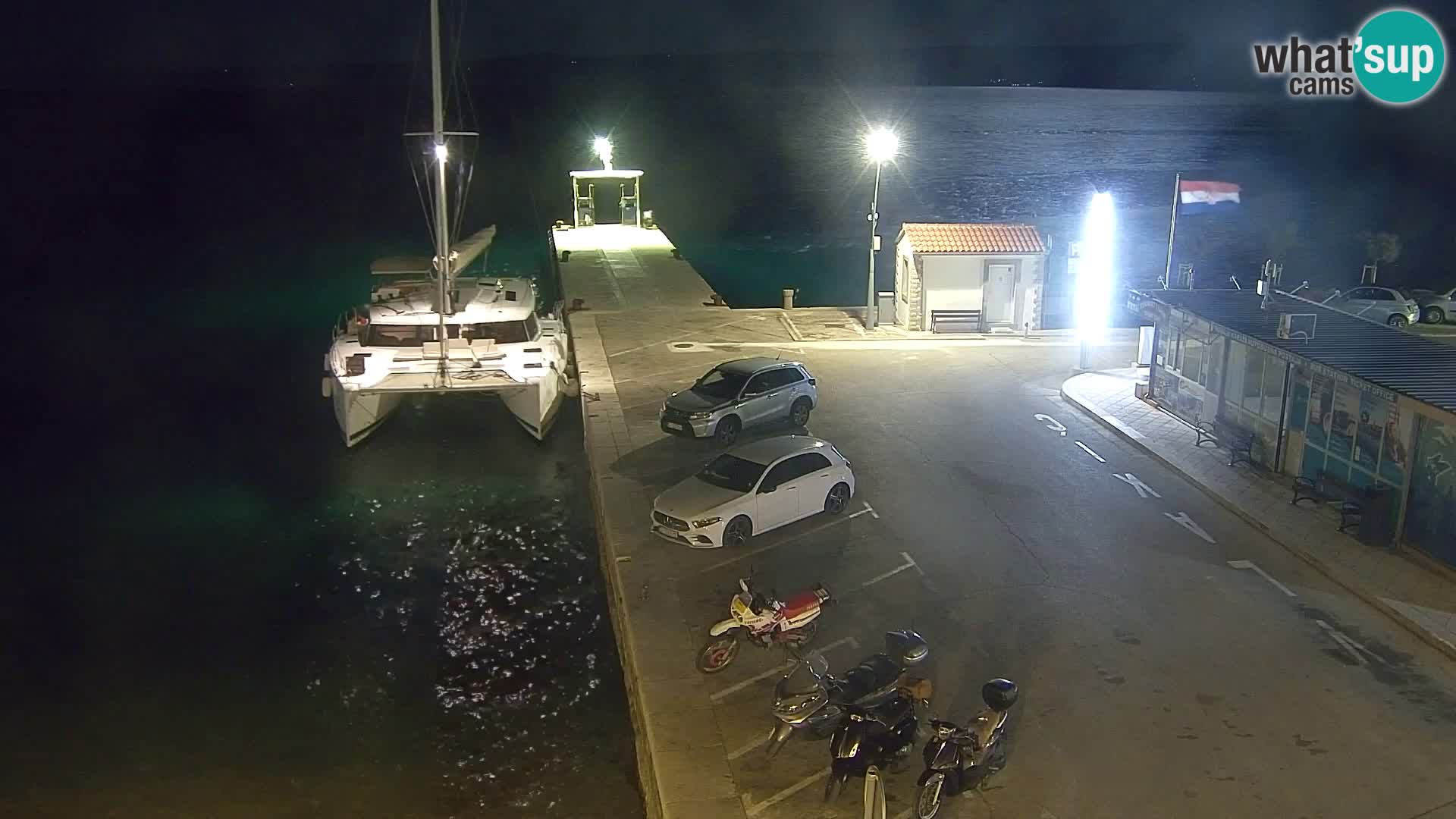 Webcam Bol Centre-Ville & Marina – Vue en direct depuis Bol, île de Brač