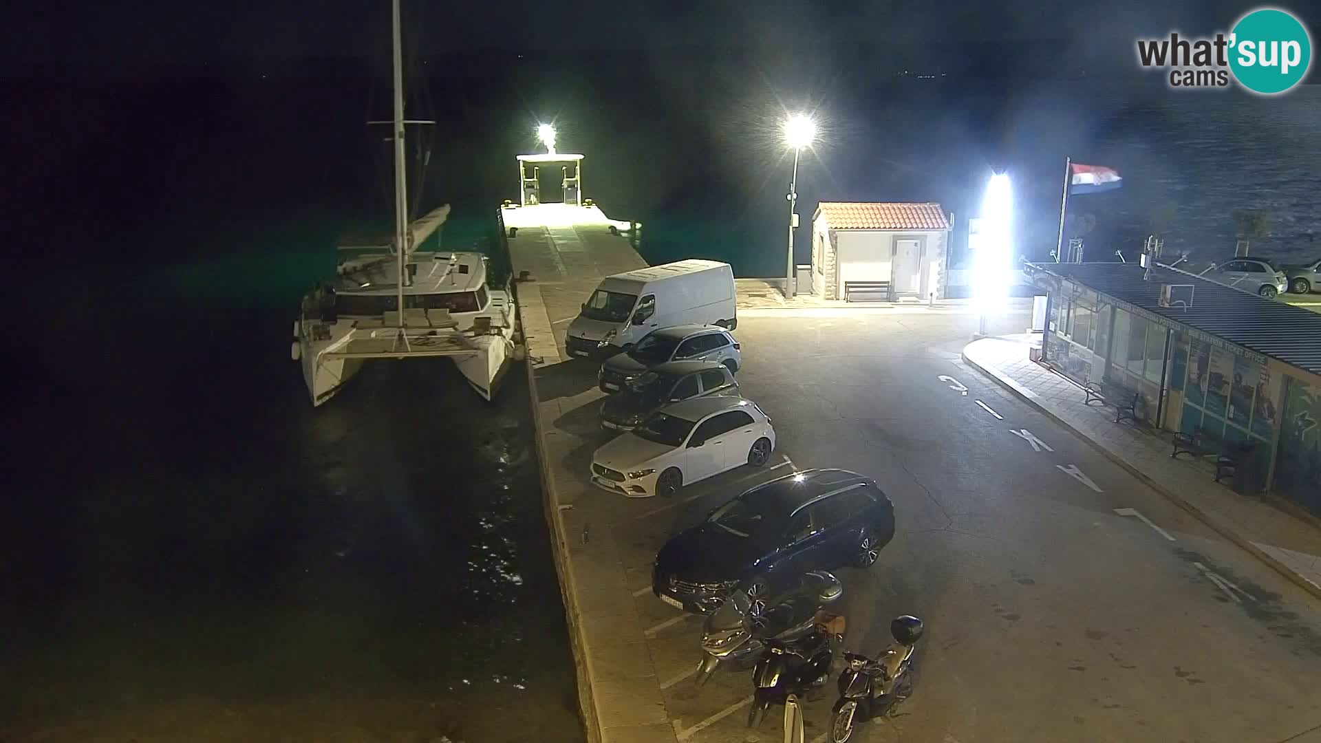 Webcam Bol Hafen & Ortszentrum – Liveblick aus Bol auf der Insel Brač
