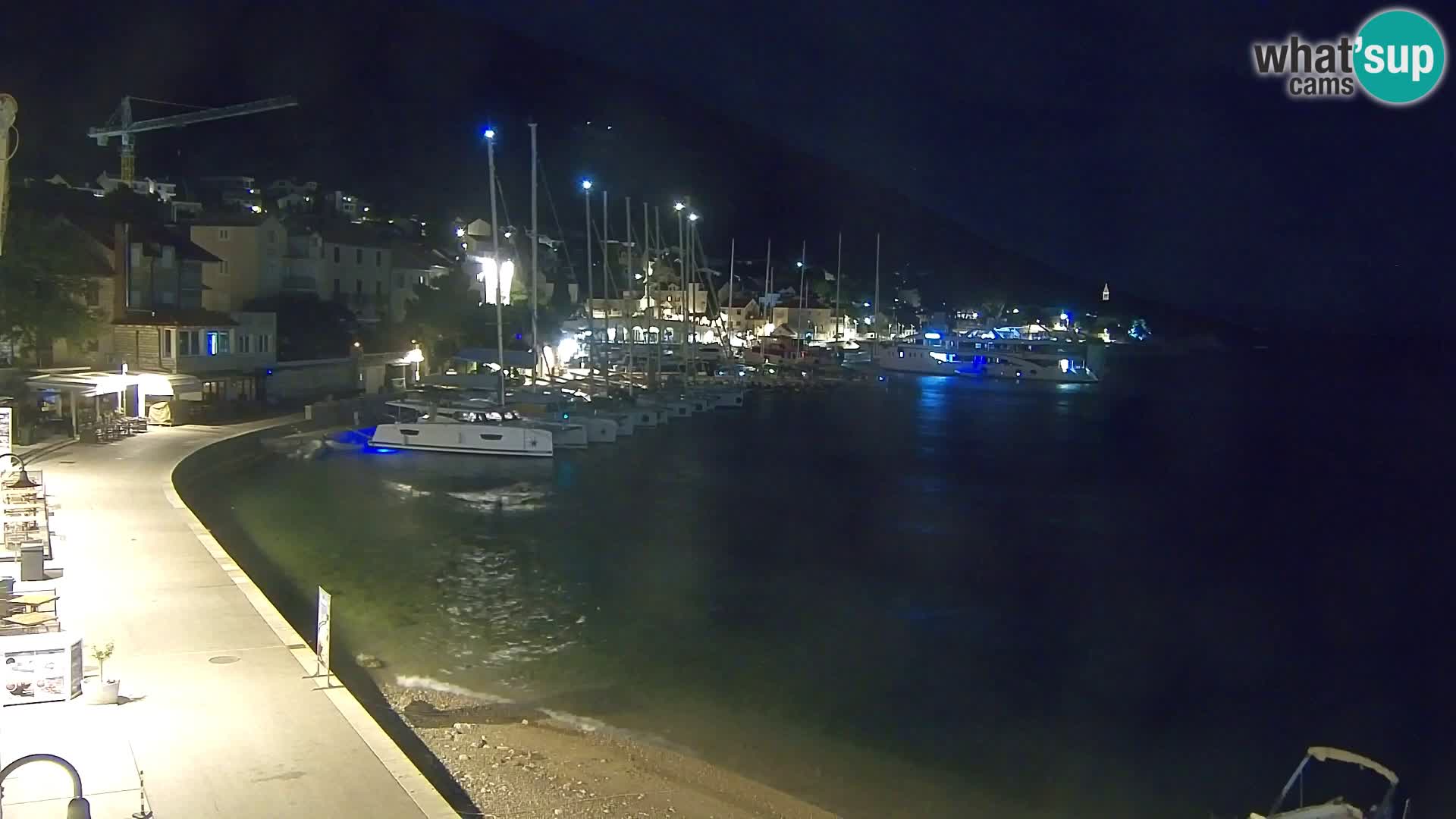 Webcam Bol Hafen & Ortszentrum – Liveblick aus Bol auf der Insel Brač