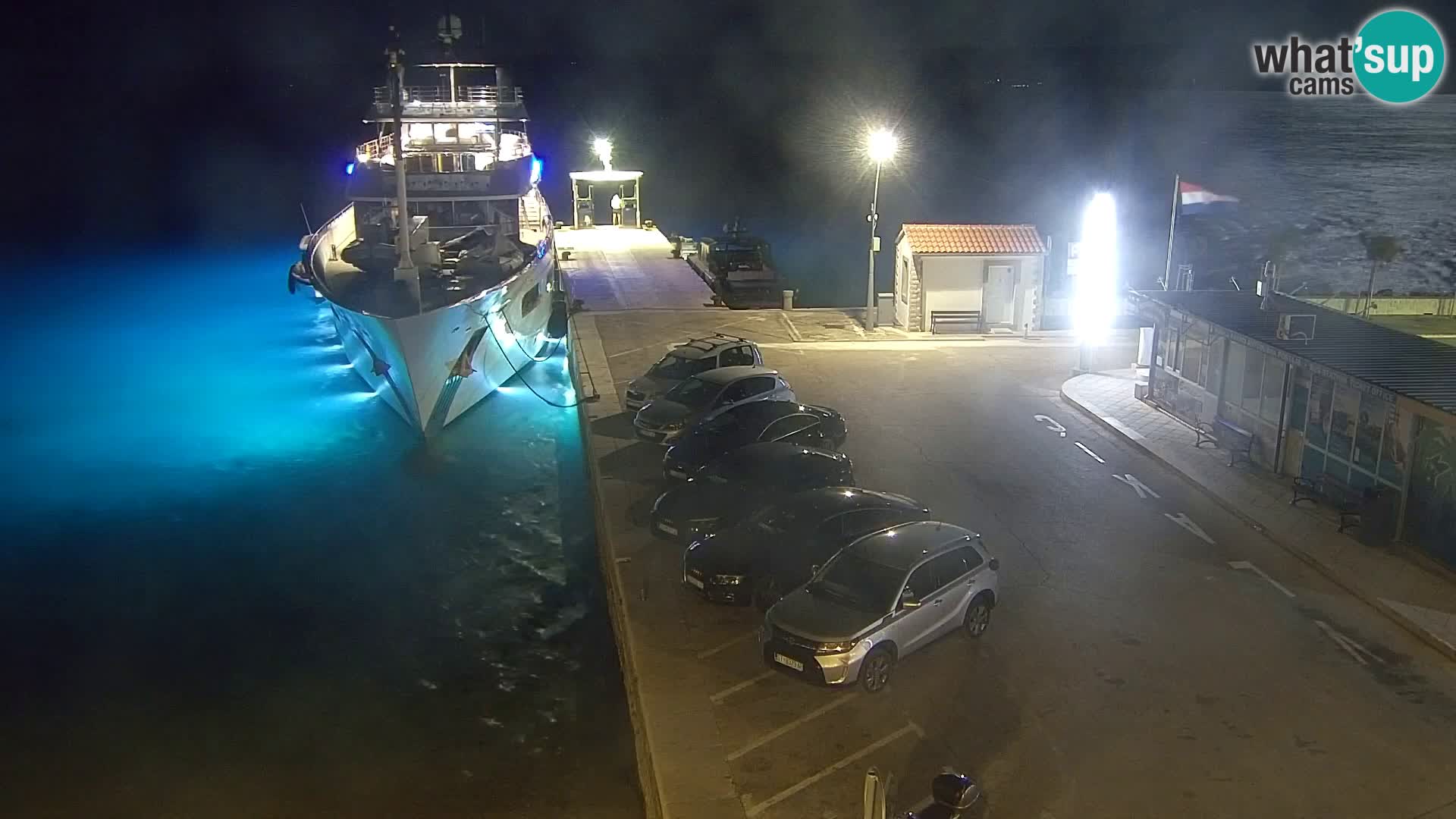 Webcam Bol centre-ville & marina – Vue en direct depuis Bol, île de Brač