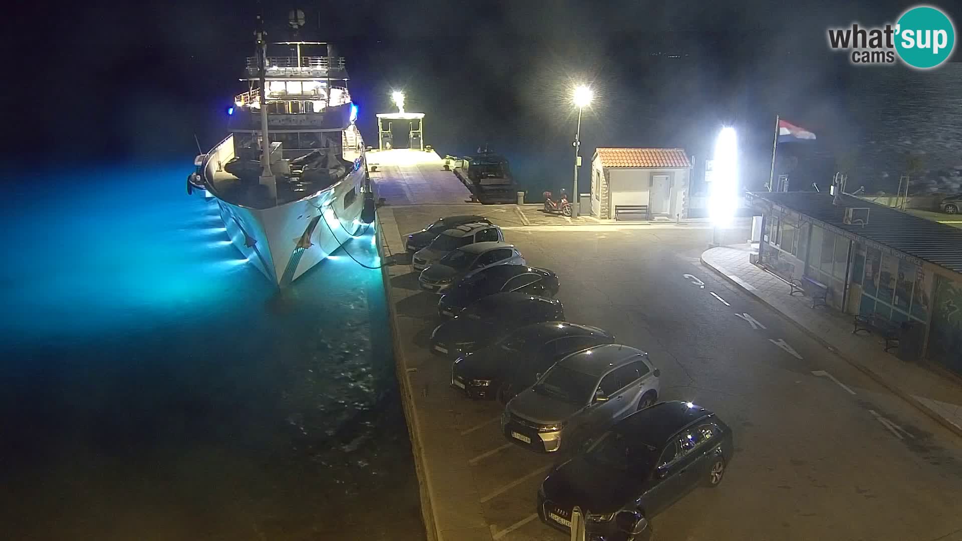 Webcam Bol Hafen & Ortszentrum – Liveblick aus Bol auf der Insel Brač