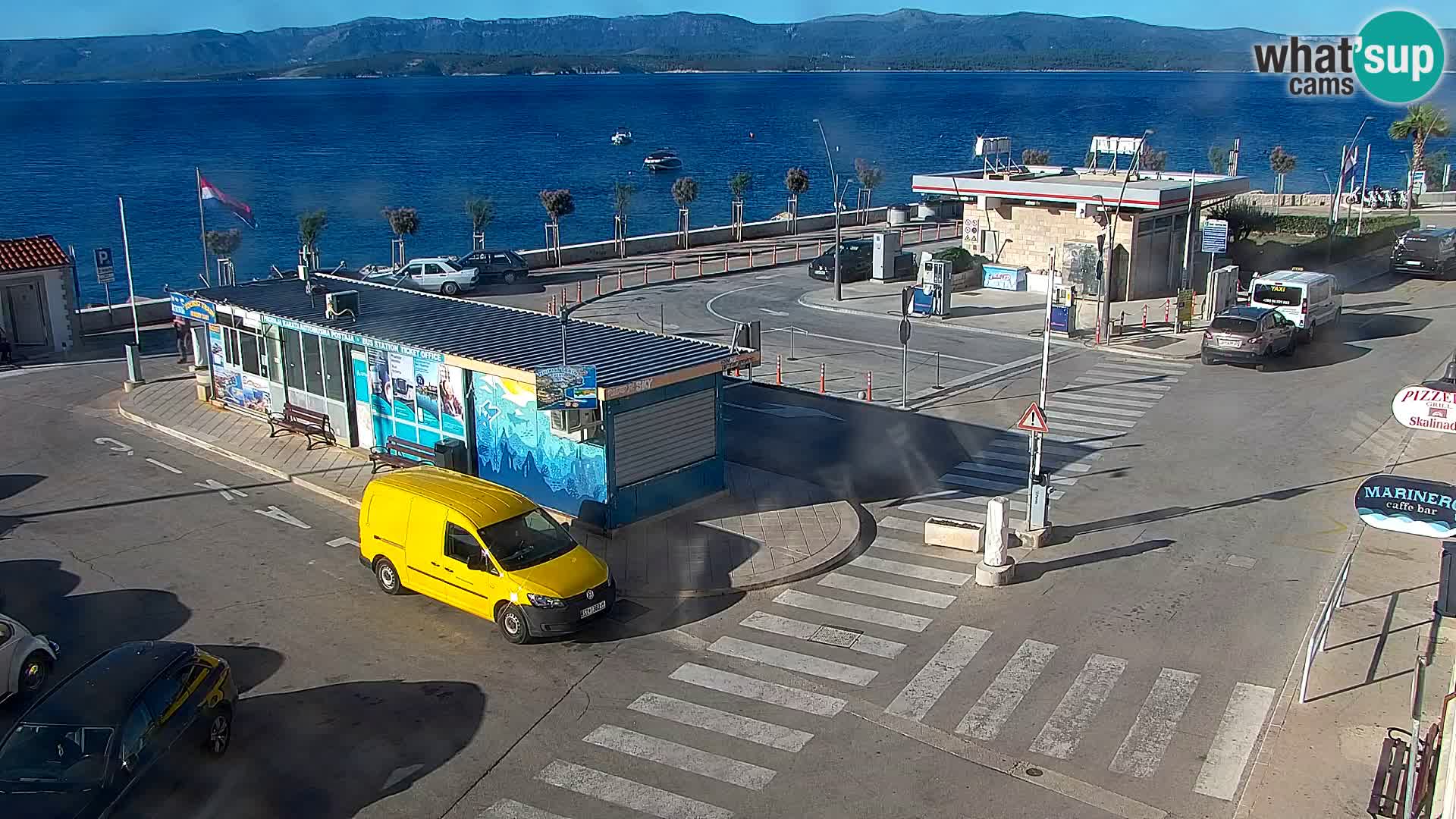 Webcam Bol Hafen & Ortszentrum – Liveblick aus Bol auf der Insel Brač