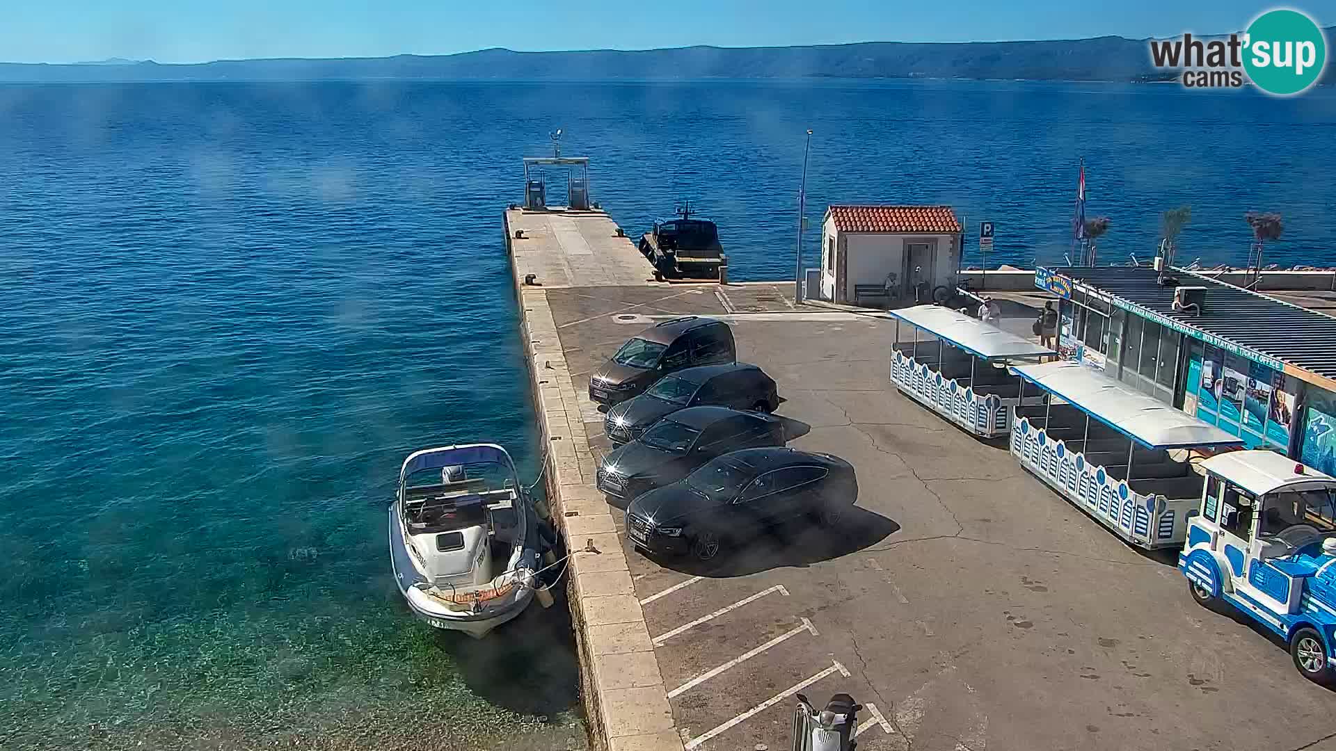 Webcam Bol Hafen & Ortszentrum – Liveblick aus Bol auf der Insel Brač