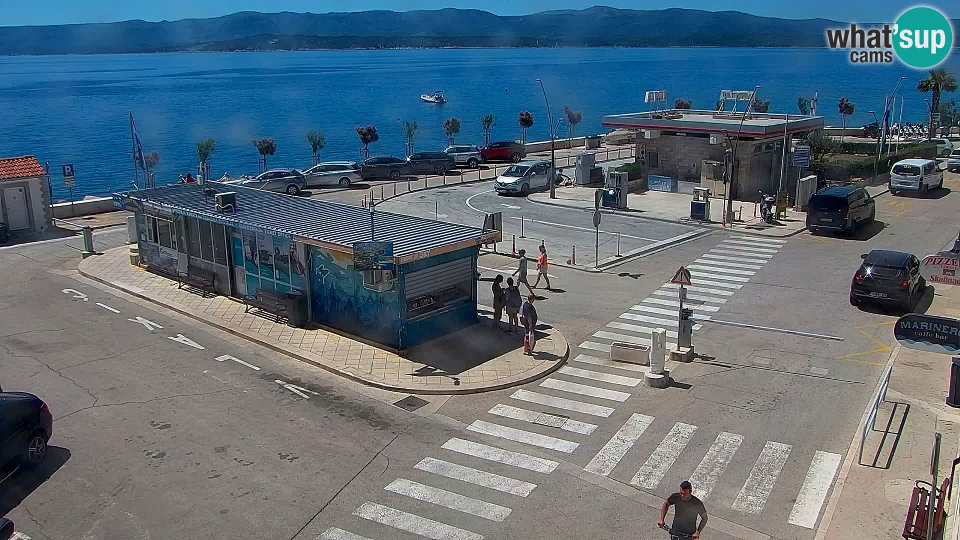 Webcam Bol centre-ville & marina – Vue en direct depuis Bol, île de Brač
