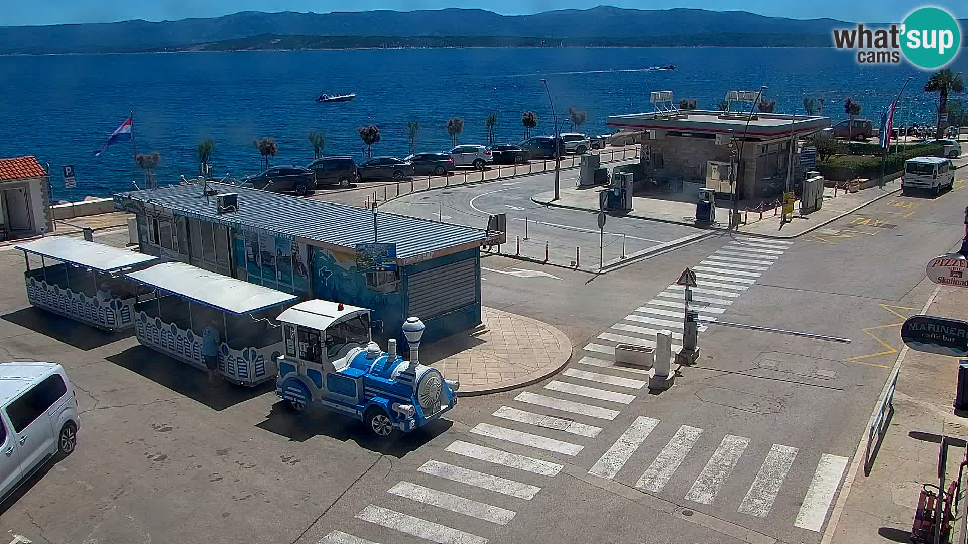 Webcam Bol Centre-Ville & Marina – Vue en direct depuis Bol, île de Brač