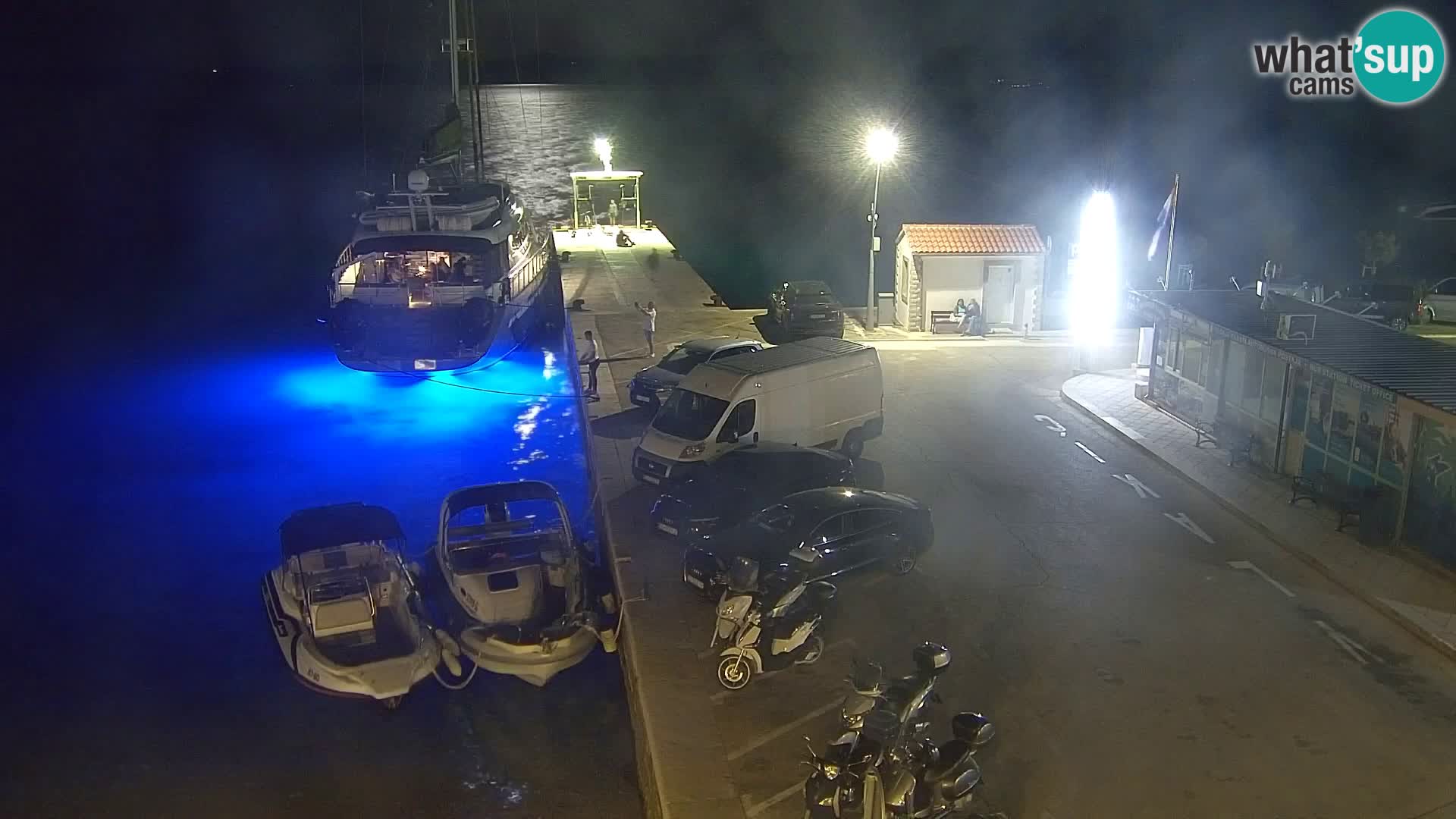 Webcam Bol Centre-Ville & Marina – Vue en direct depuis Bol, île de Brač