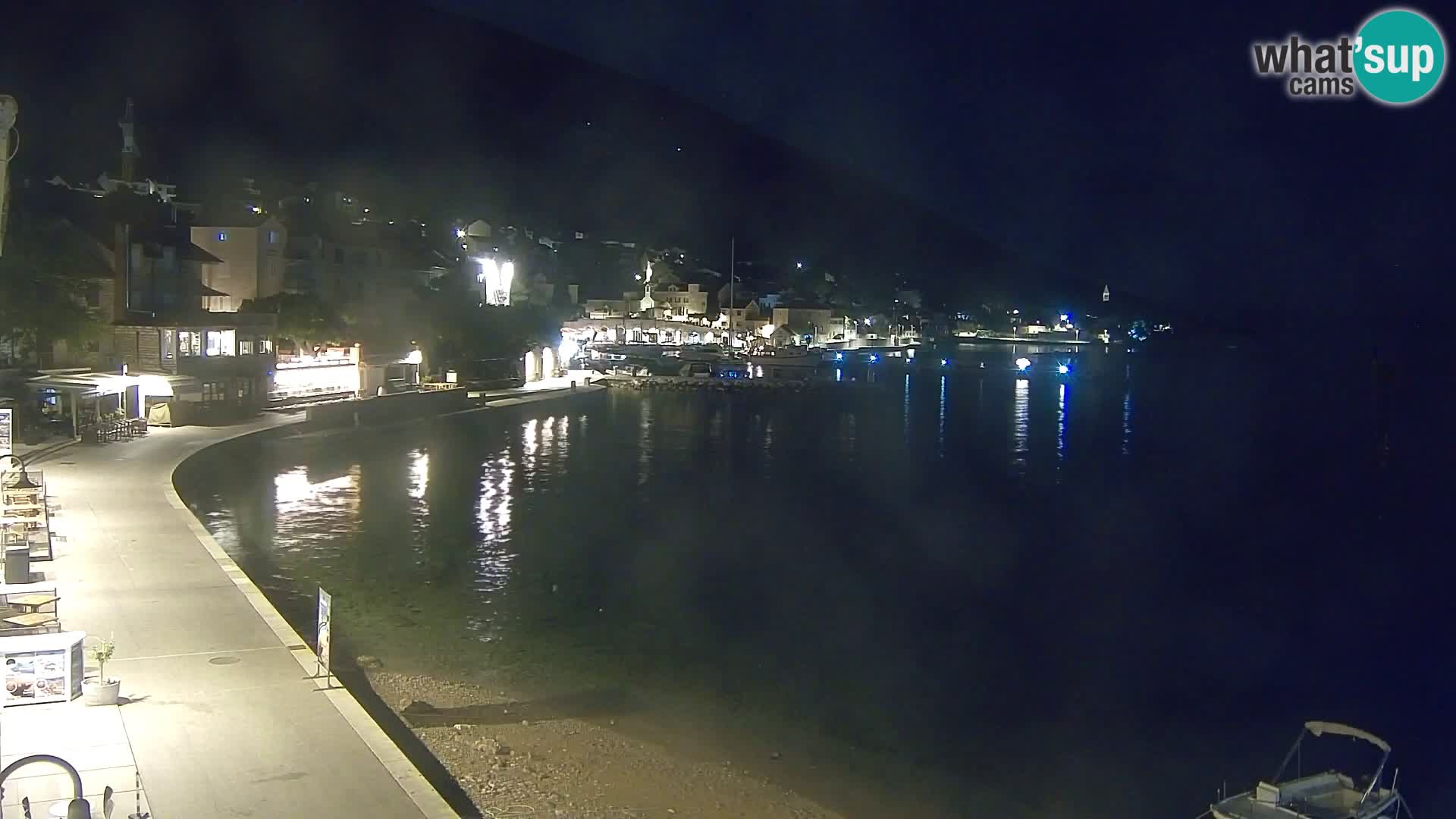 Webcam Bol Hafen & Ortszentrum – Liveblick aus Bol auf der Insel Brač