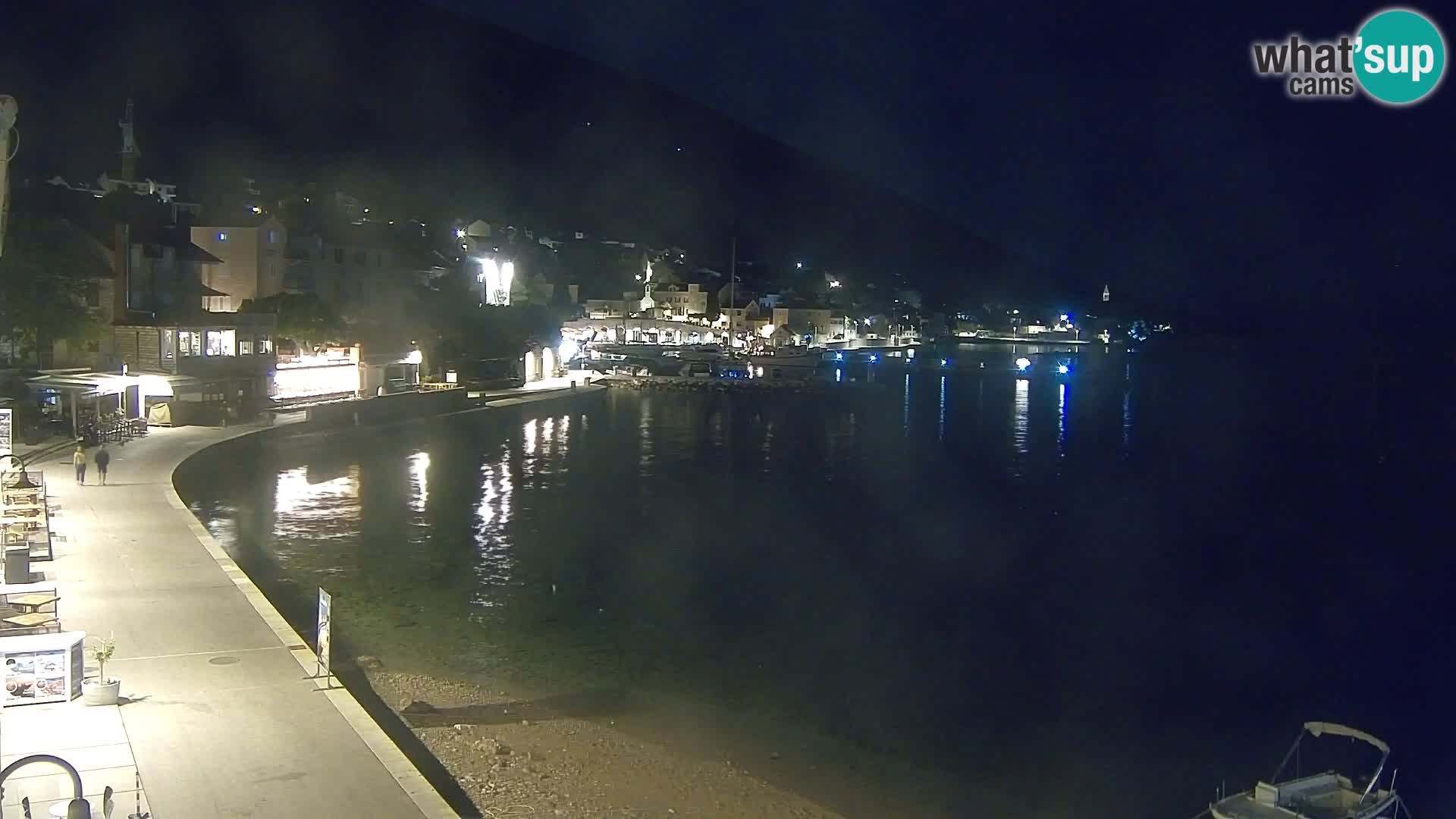 Webcam Bol centre-ville & marina – Vue en direct depuis Bol, île de Brač