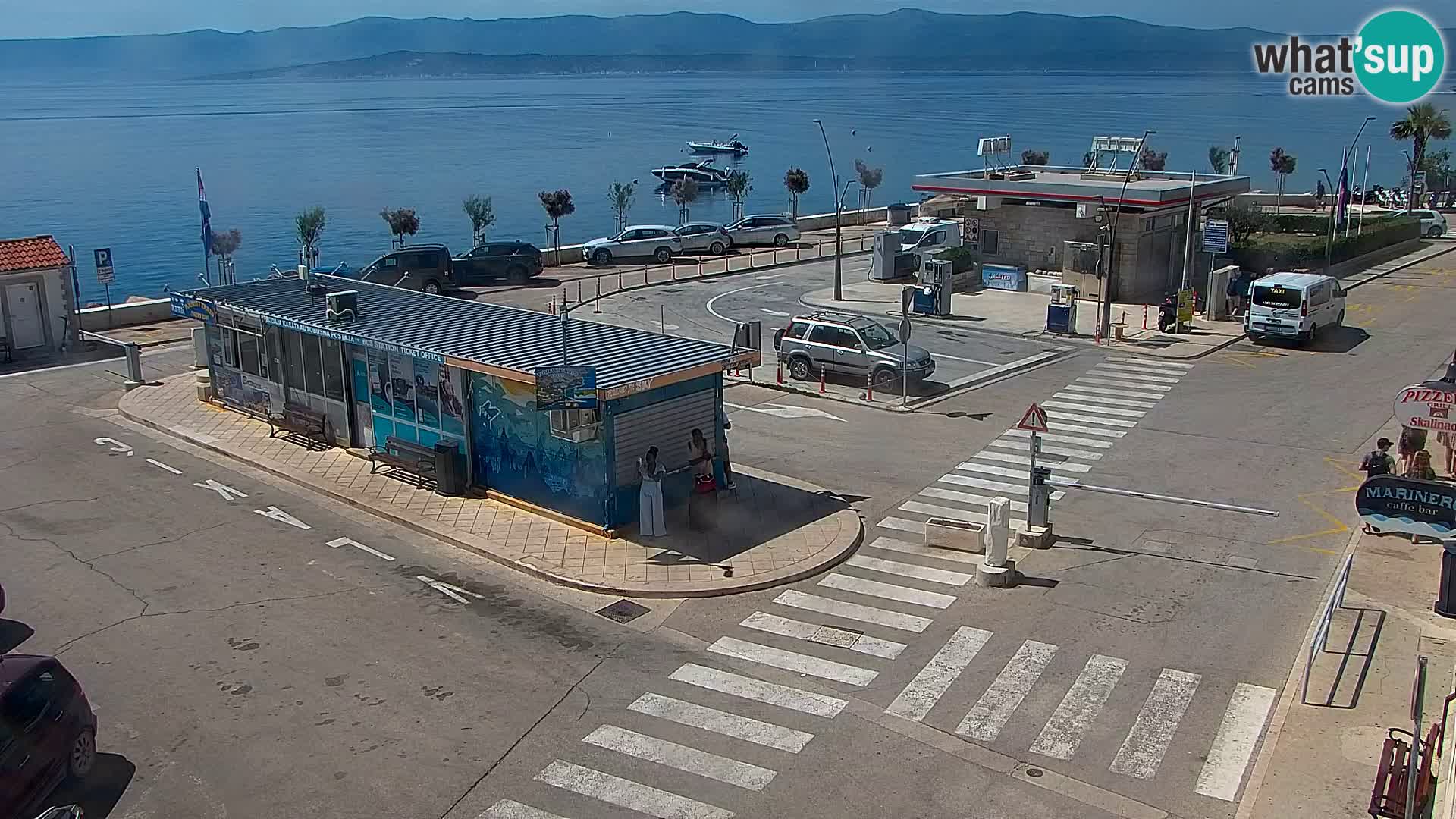 Webcam Bol Centre-Ville & Marina – Vue en direct depuis Bol, île de Brač