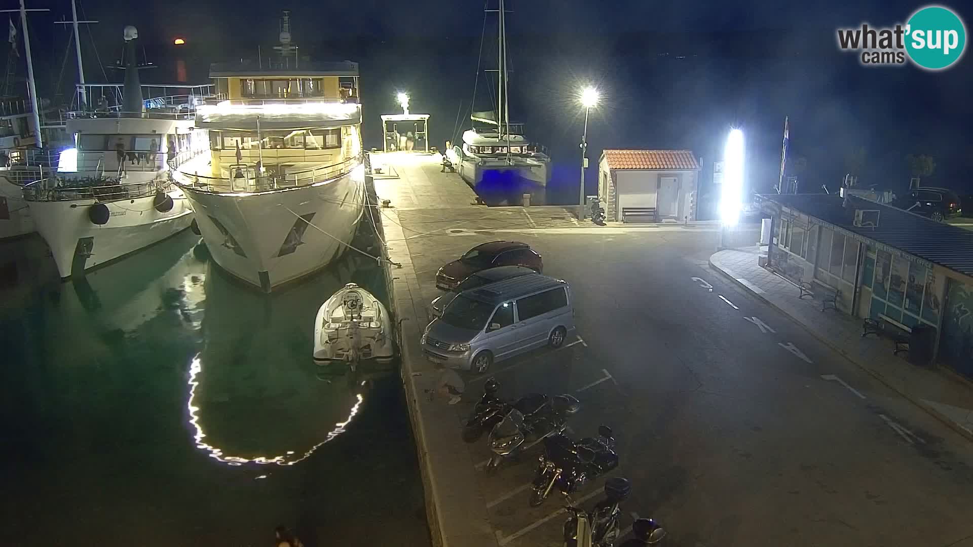Webcam Bol Hafen & Ortszentrum – Liveblick aus Bol auf der Insel Brač
