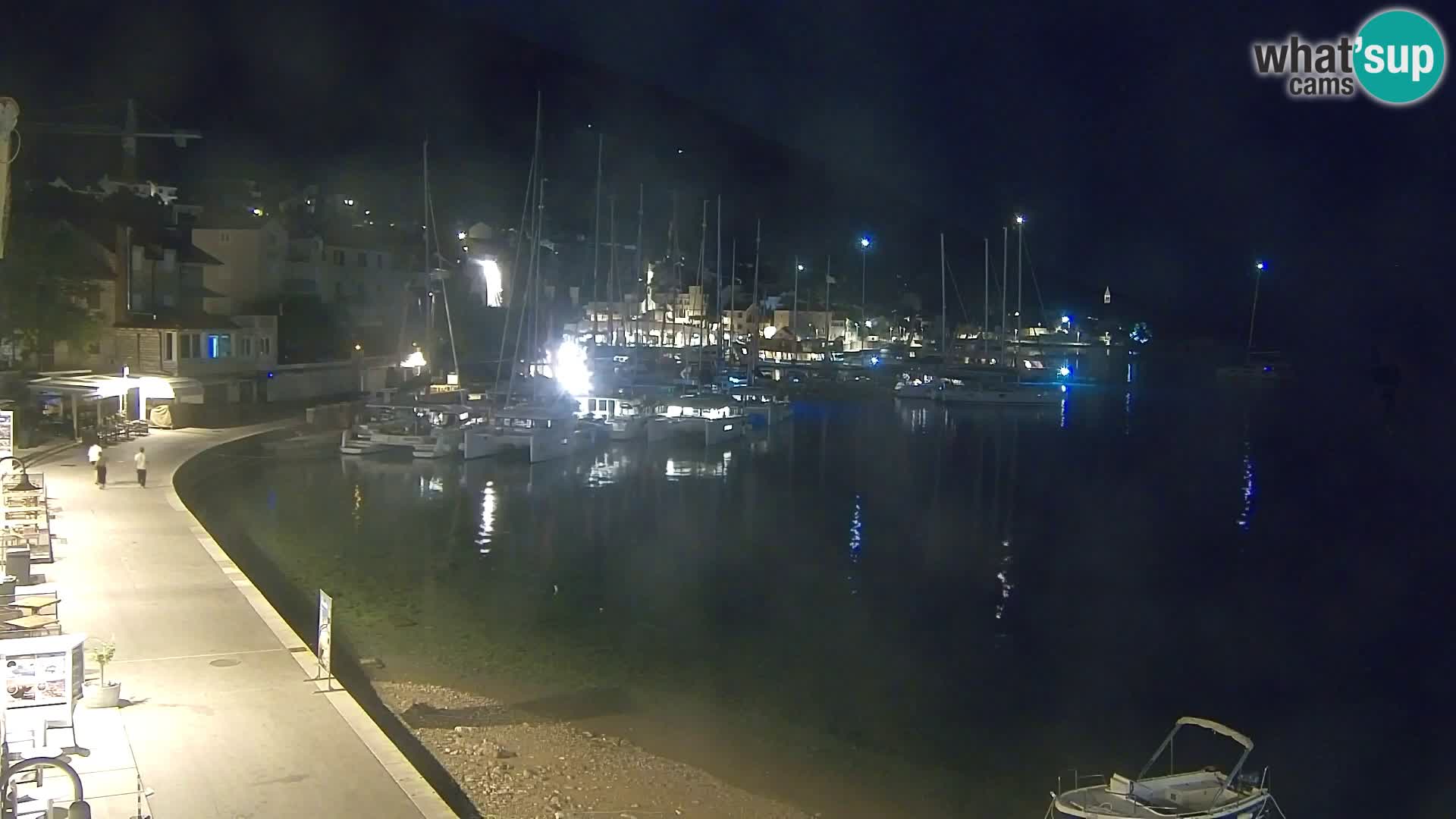 Webcam Bol Hafen & Ortszentrum – Liveblick aus Bol auf der Insel Brač