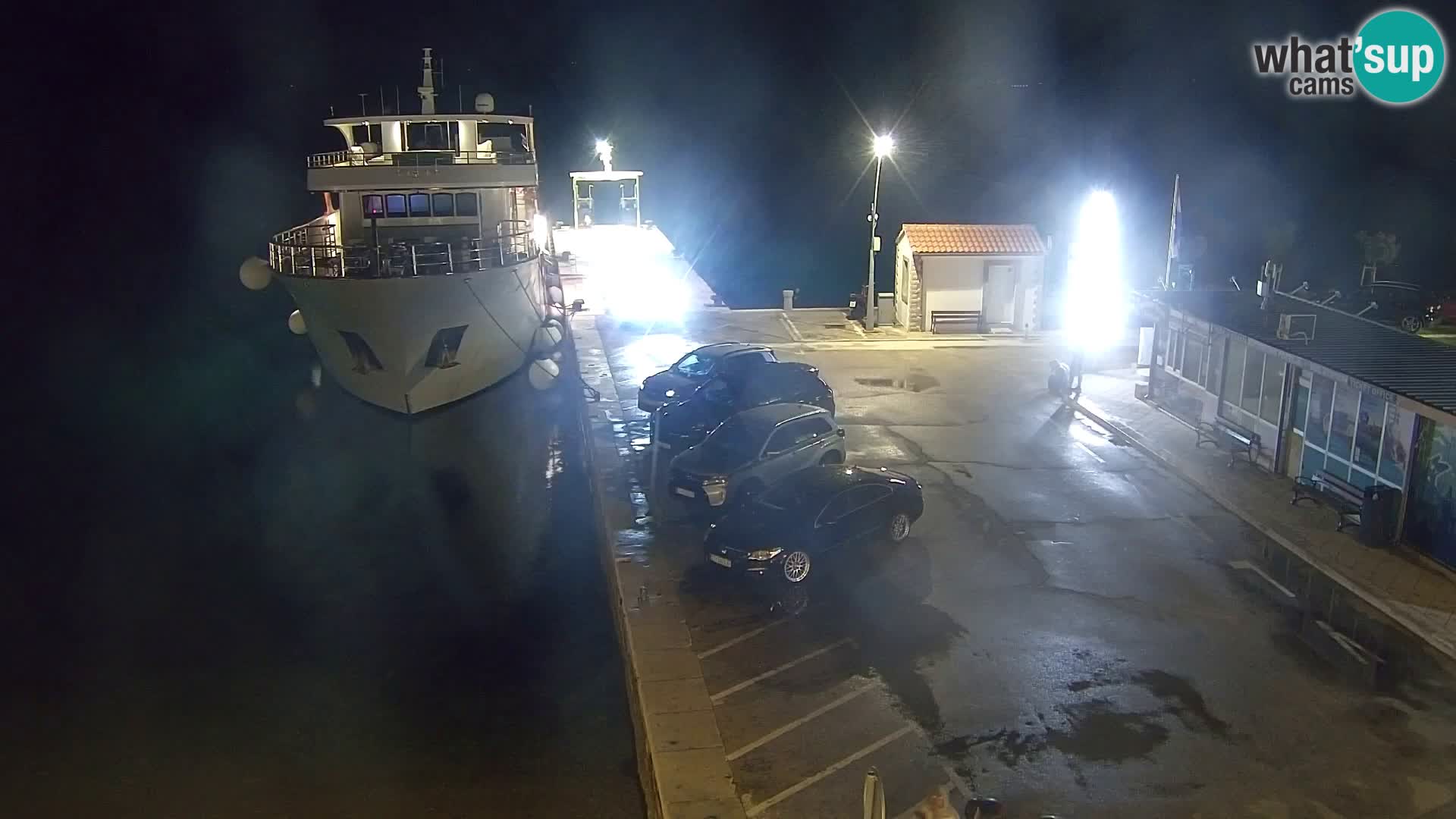 Webcam Bol Centro e Marina – Vista live dal porto di Bol