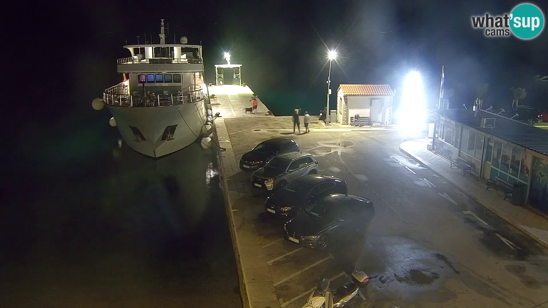 Webcam Bol Centro e Marina – Vista live dal porto di Bol