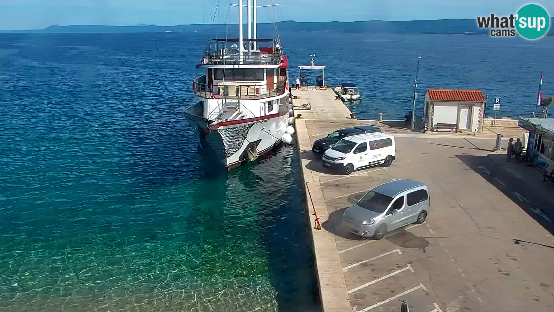 Webcam Bol Town Center & Marina – Live View from Bol, Brač