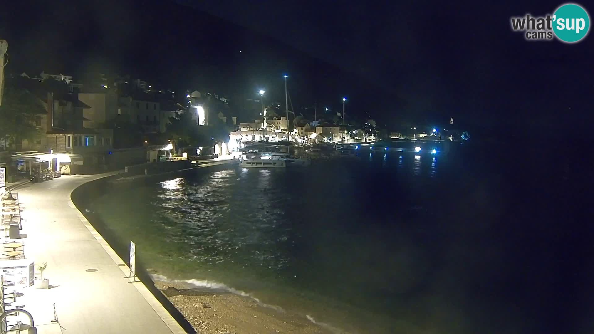 Webcam Bol Hafen & Ortszentrum – Liveblick aus Bol auf der Insel Brač