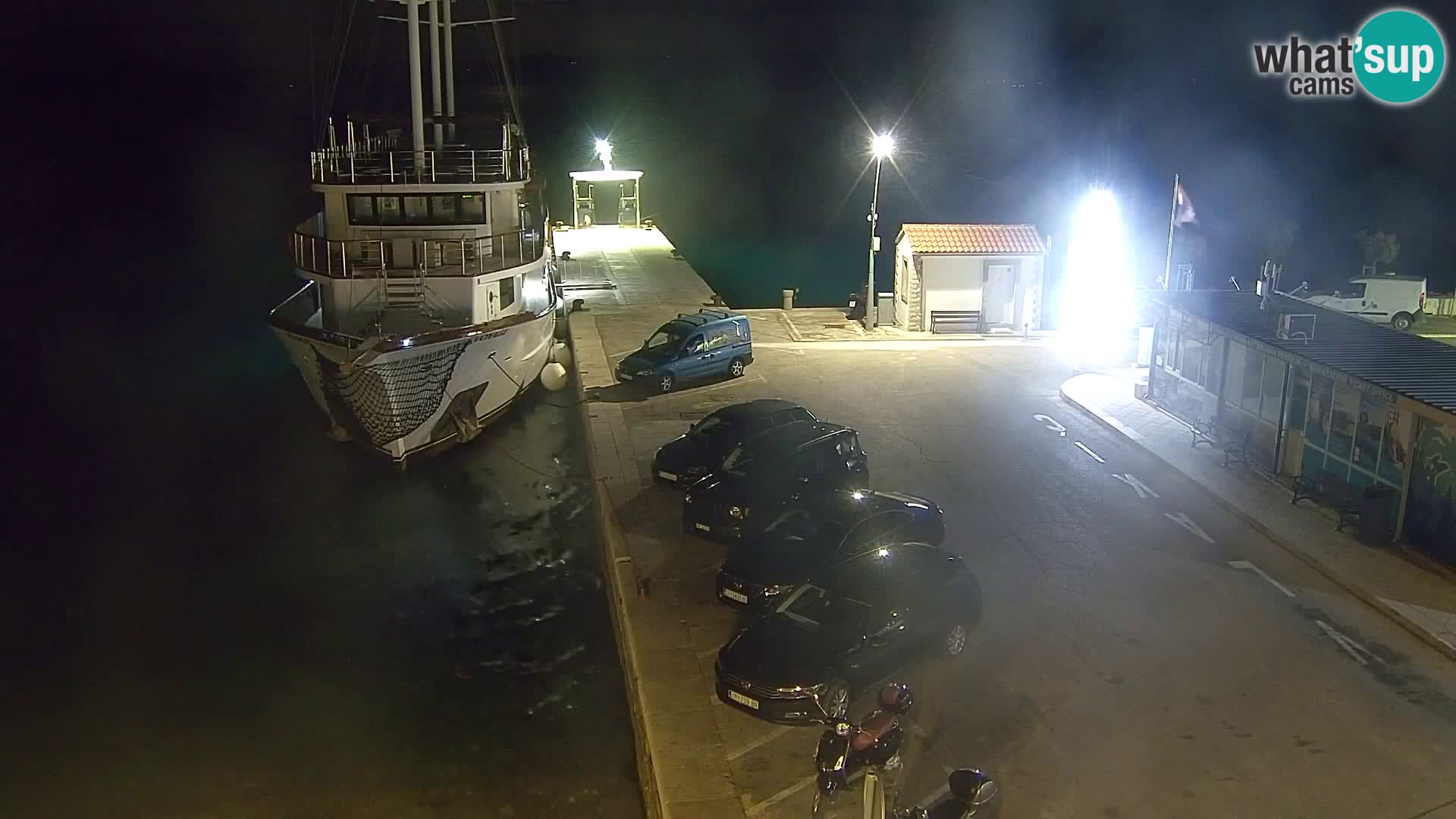 Webcam Bol centre-ville & marina – Vue en direct depuis Bol, île de Brač