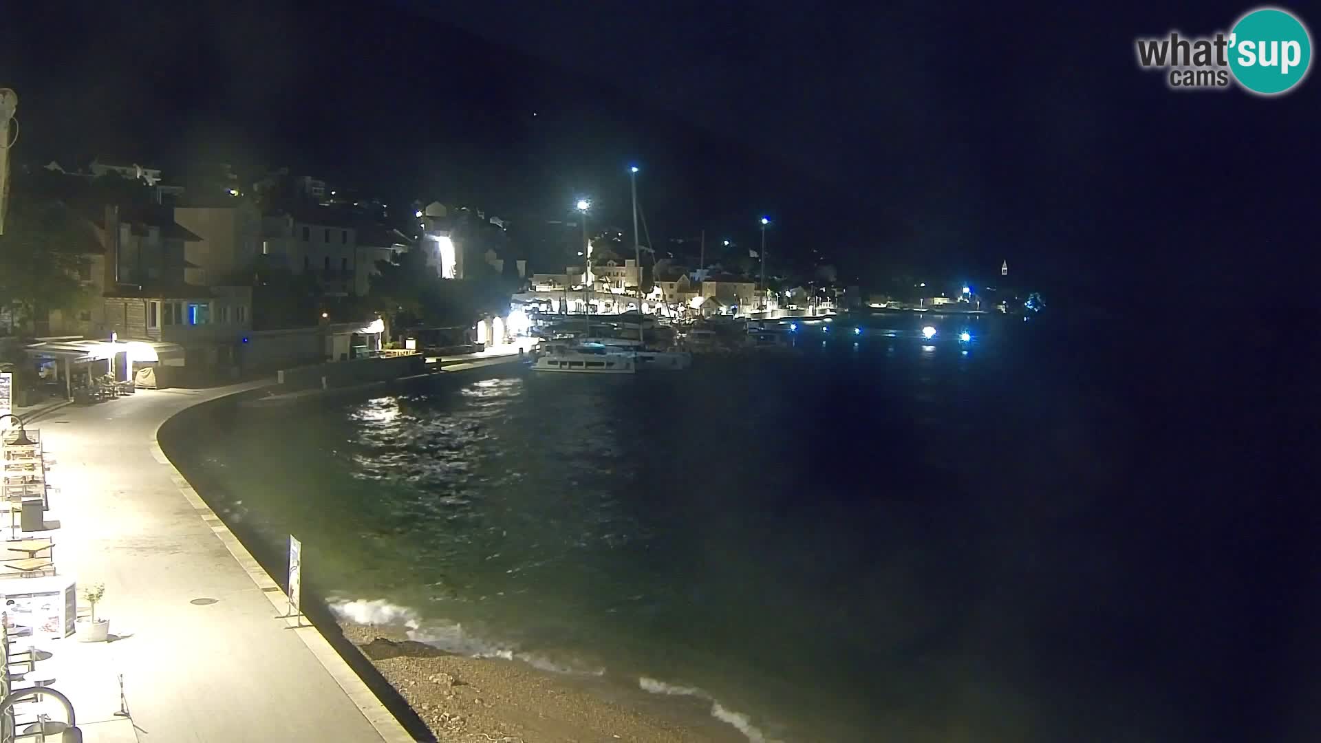 Webcam Bol Hafen & Ortszentrum – Liveblick aus Bol auf der Insel Brač
