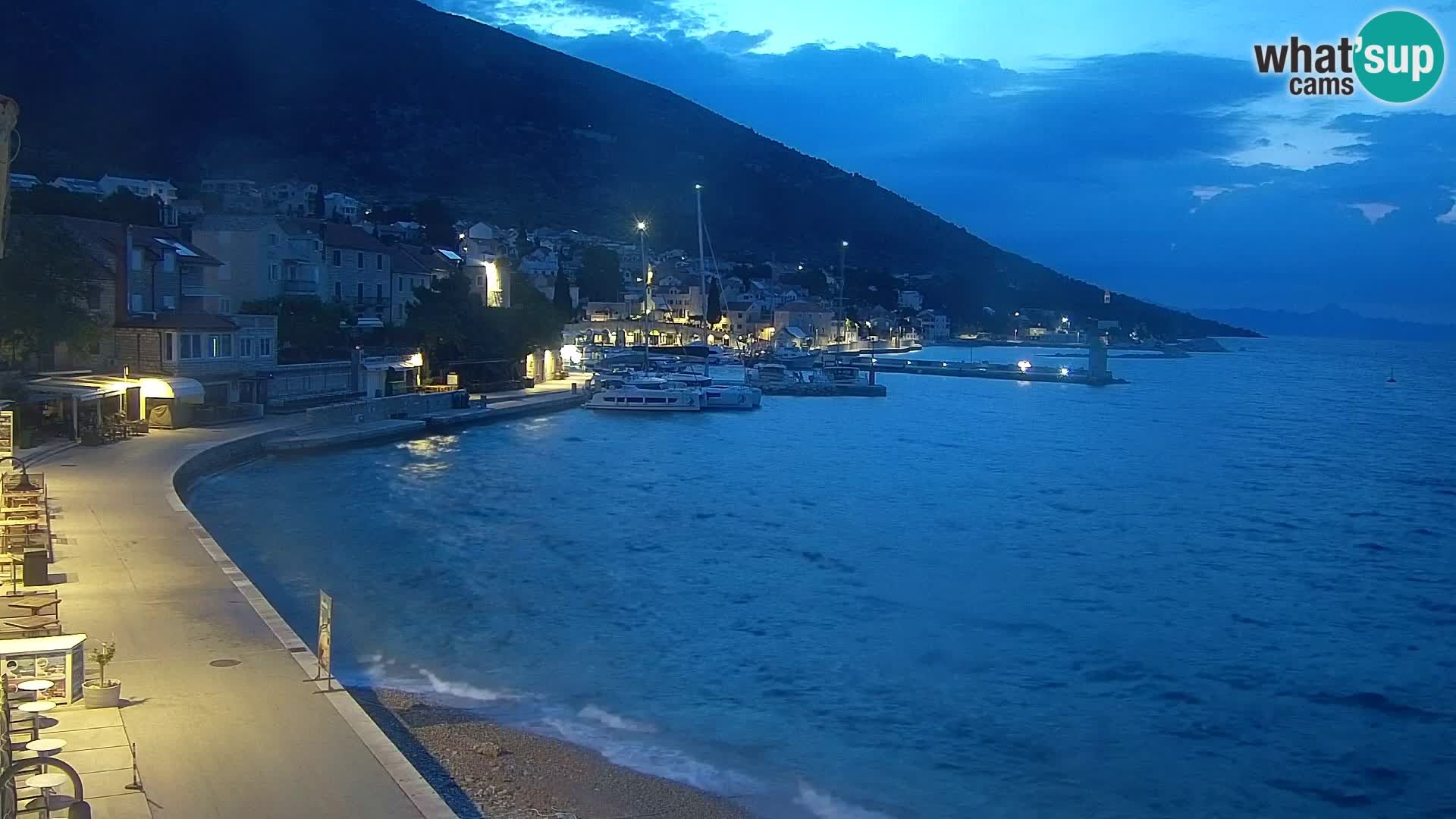 Webcam Bol Town Center & Marina – Live View from Bol, Brač