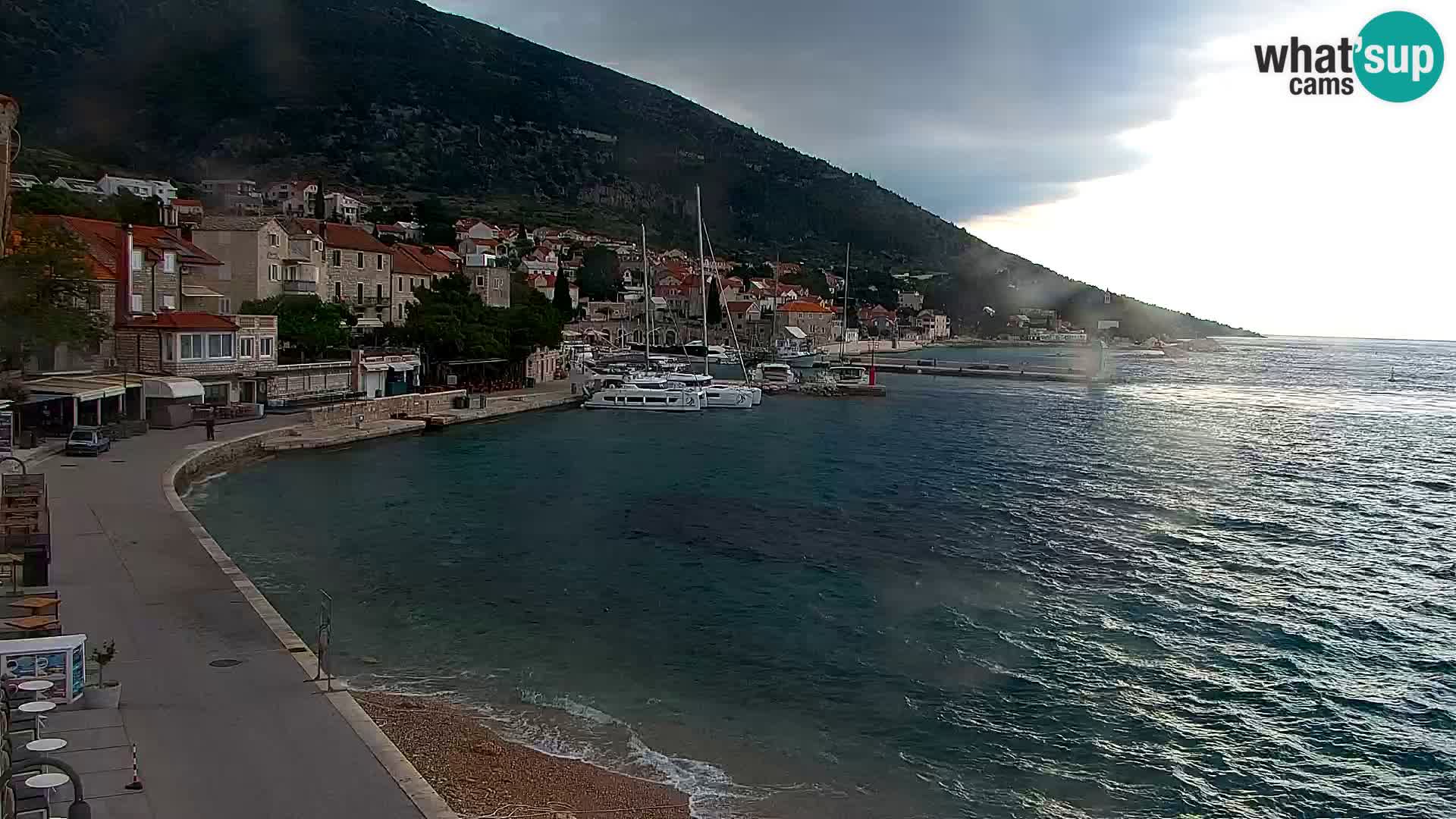 Webcam Bol Hafen & Ortszentrum – Liveblick aus Bol auf der Insel Brač