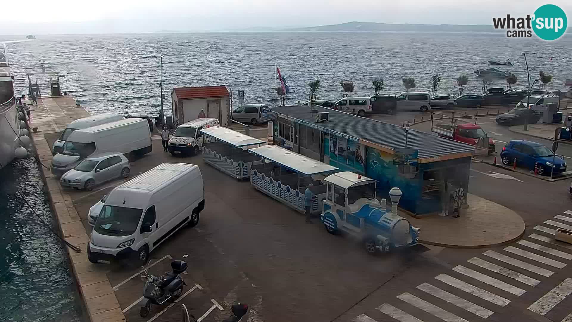 Webcam Bol Centre-Ville & Marina – Vue en direct depuis Bol, île de Brač