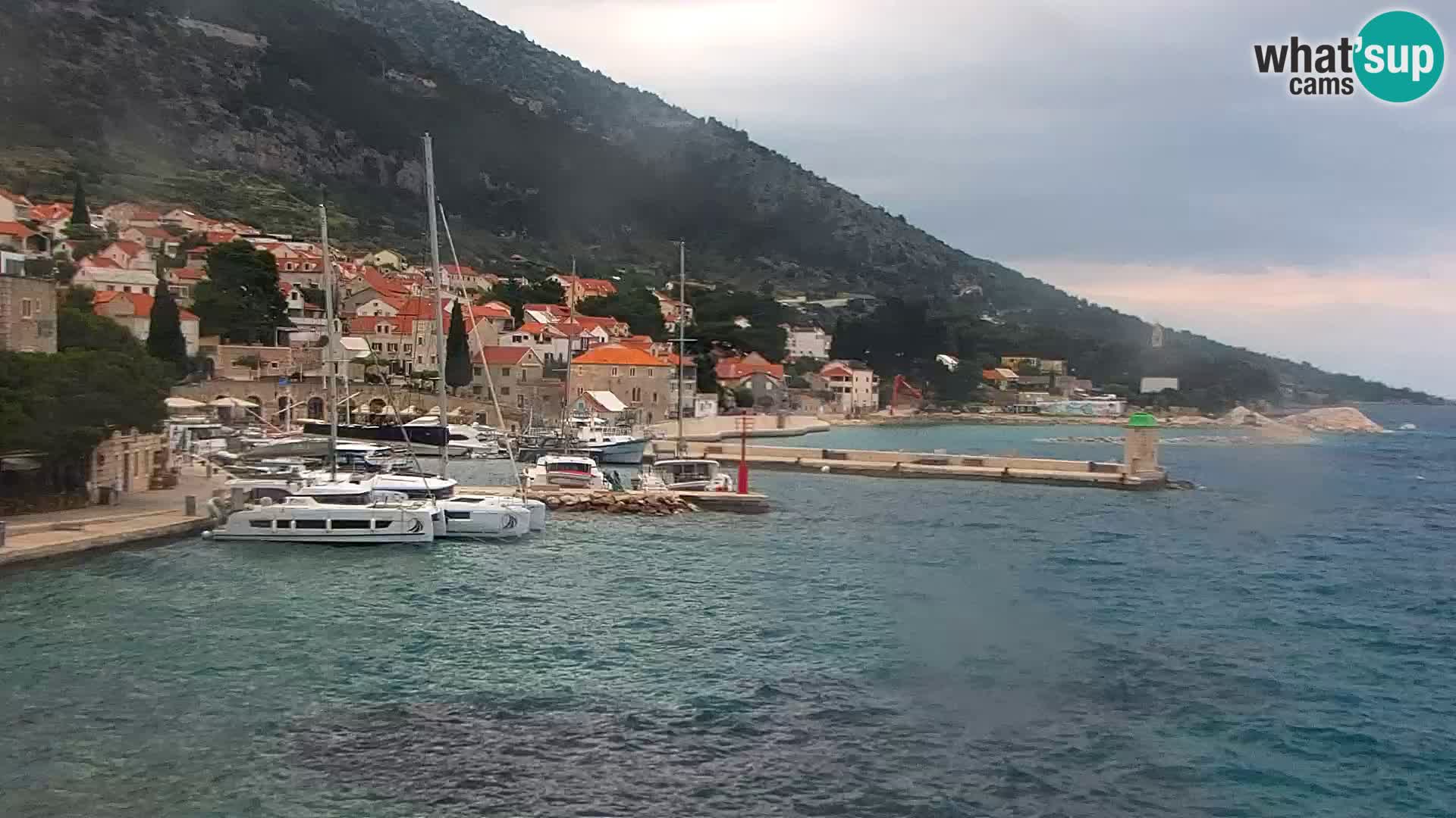 Webcam Bol Town Center & Marina – Live View from Bol, Brač