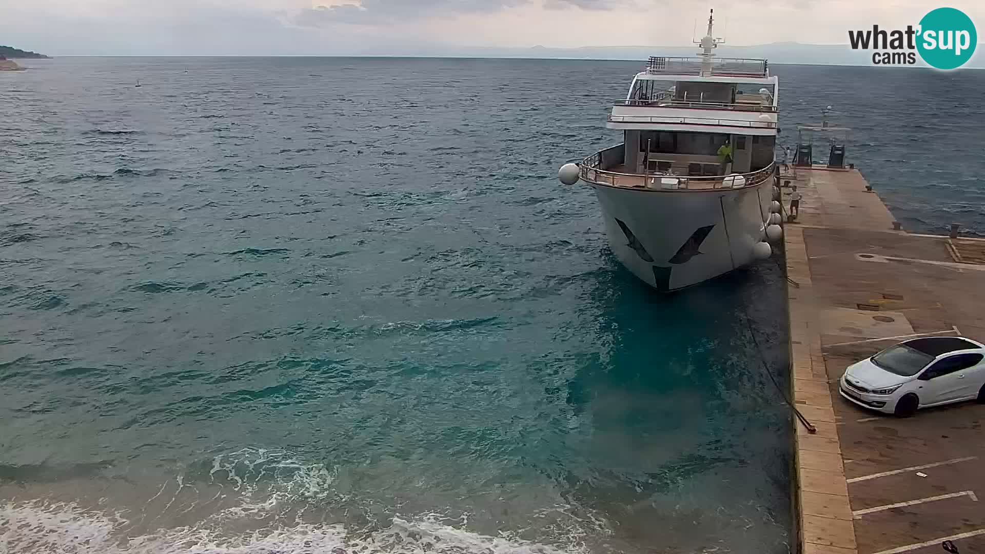 Webcam Bol Hafen & Ortszentrum – Liveblick aus Bol auf der Insel Brač