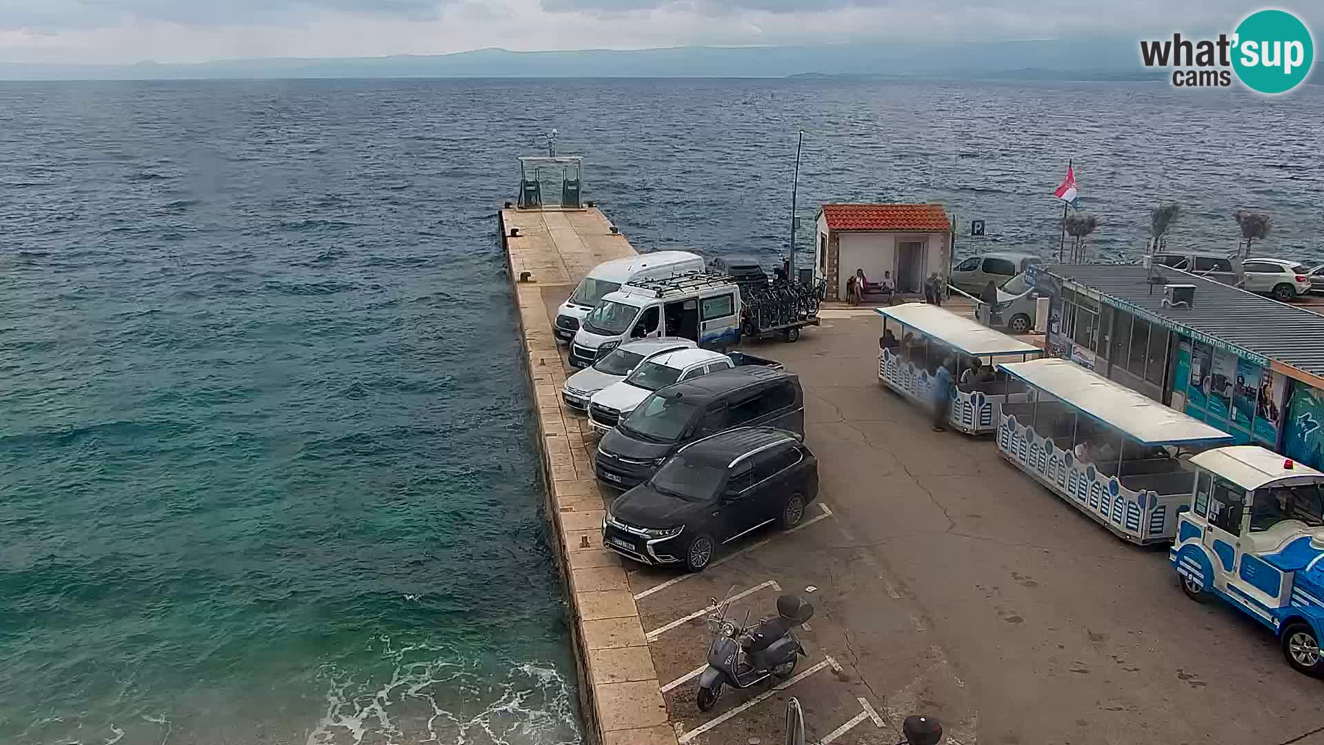 Webcam Bol Hafen & Ortszentrum – Liveblick aus Bol auf der Insel Brač