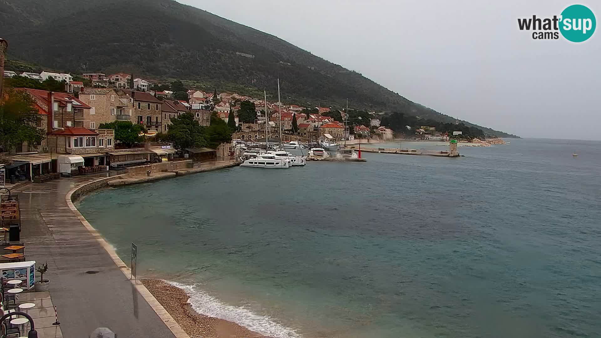 Webcam Bol Town Center & Marina – Live View from Bol, Brač