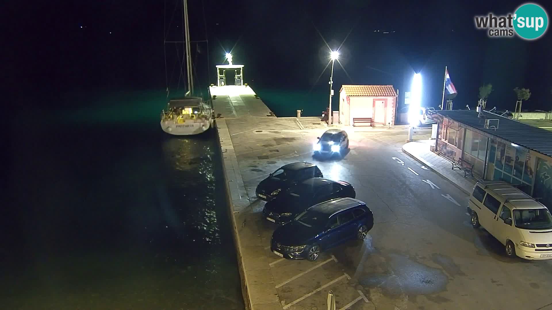 Webcam Bol Centre-Ville & Marina – Vue en direct depuis Bol, île de Brač