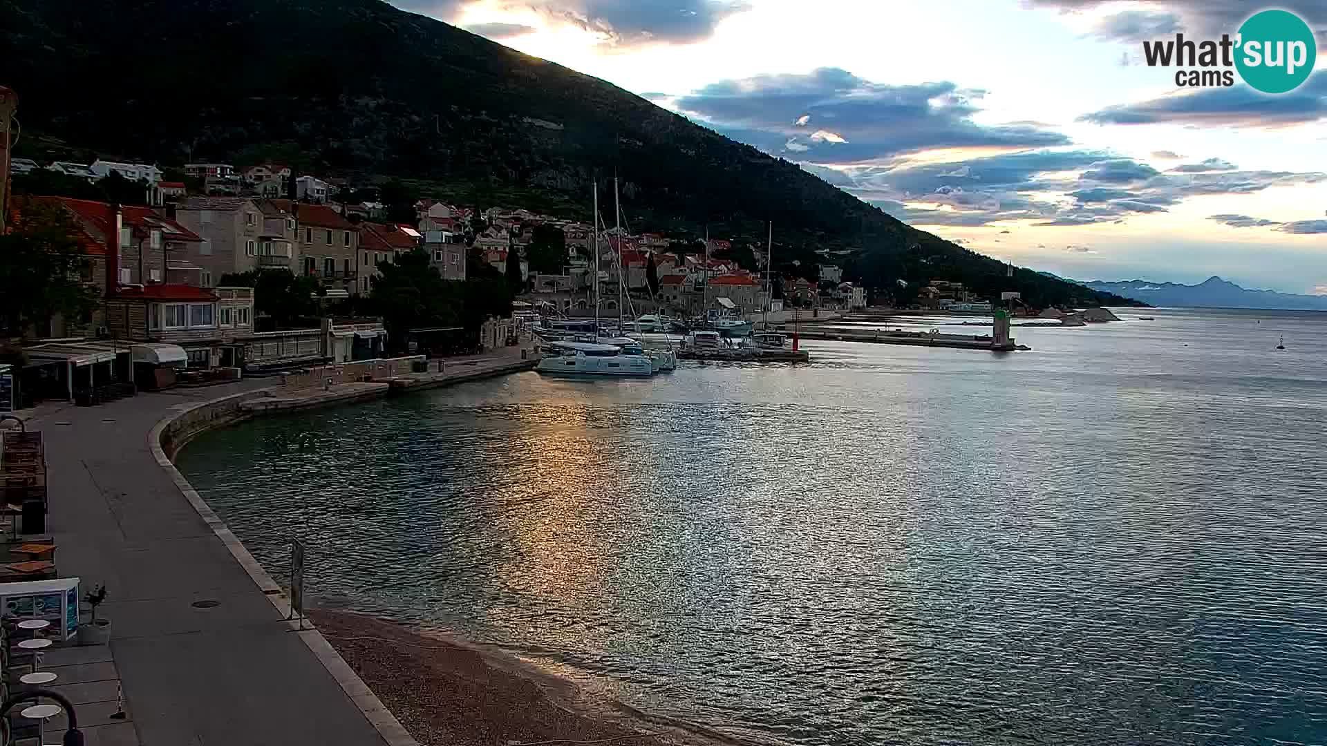 Webcam Bol Hafen & Ortszentrum – Liveblick aus Bol auf der Insel Brač