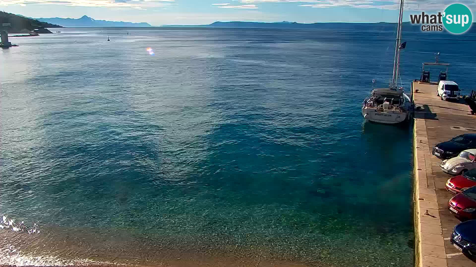 Webcam Bol Centre-Ville & Marina – Vue en direct depuis Bol, île de Brač